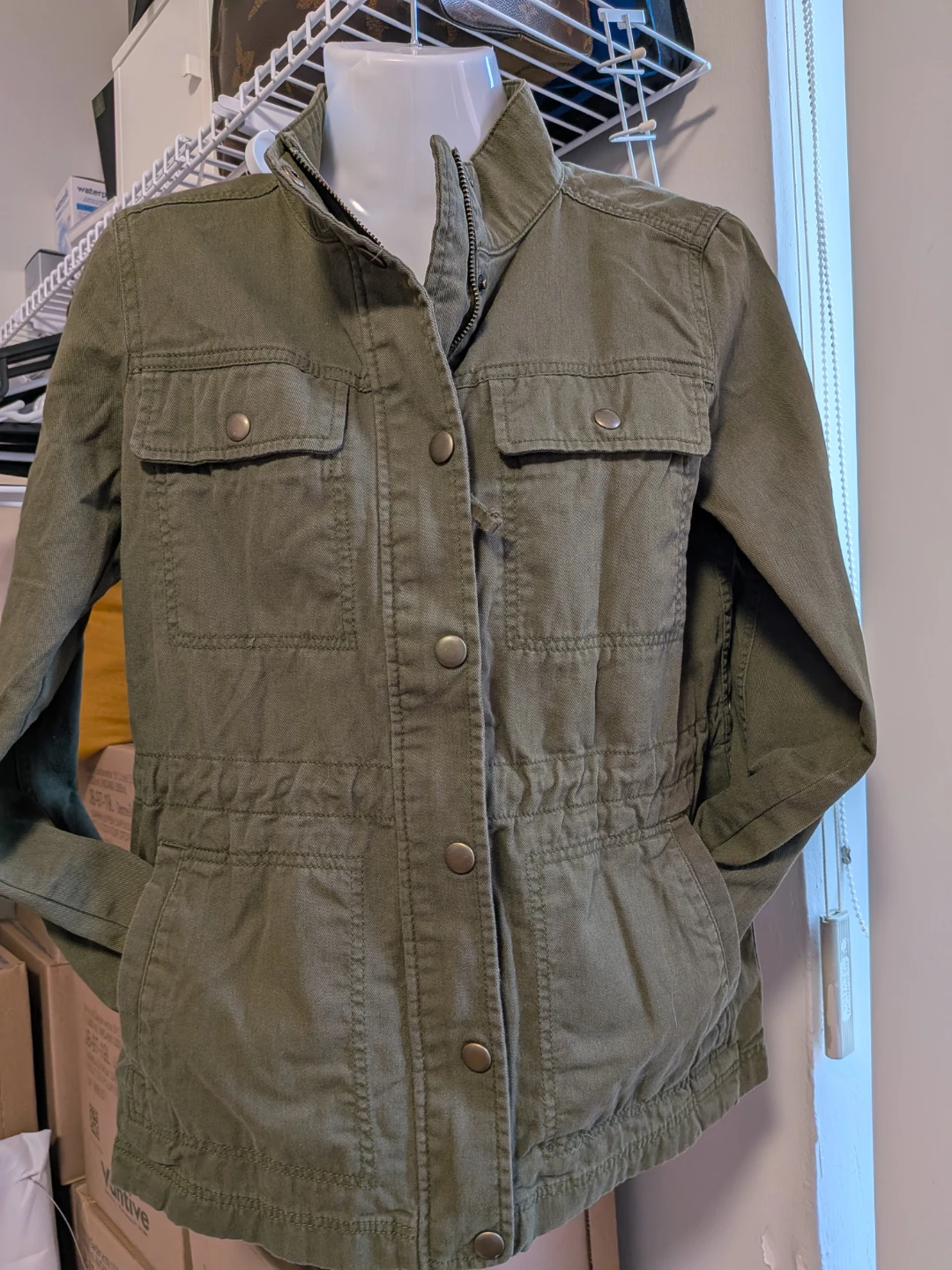GAP Women's Green Utility Jacket