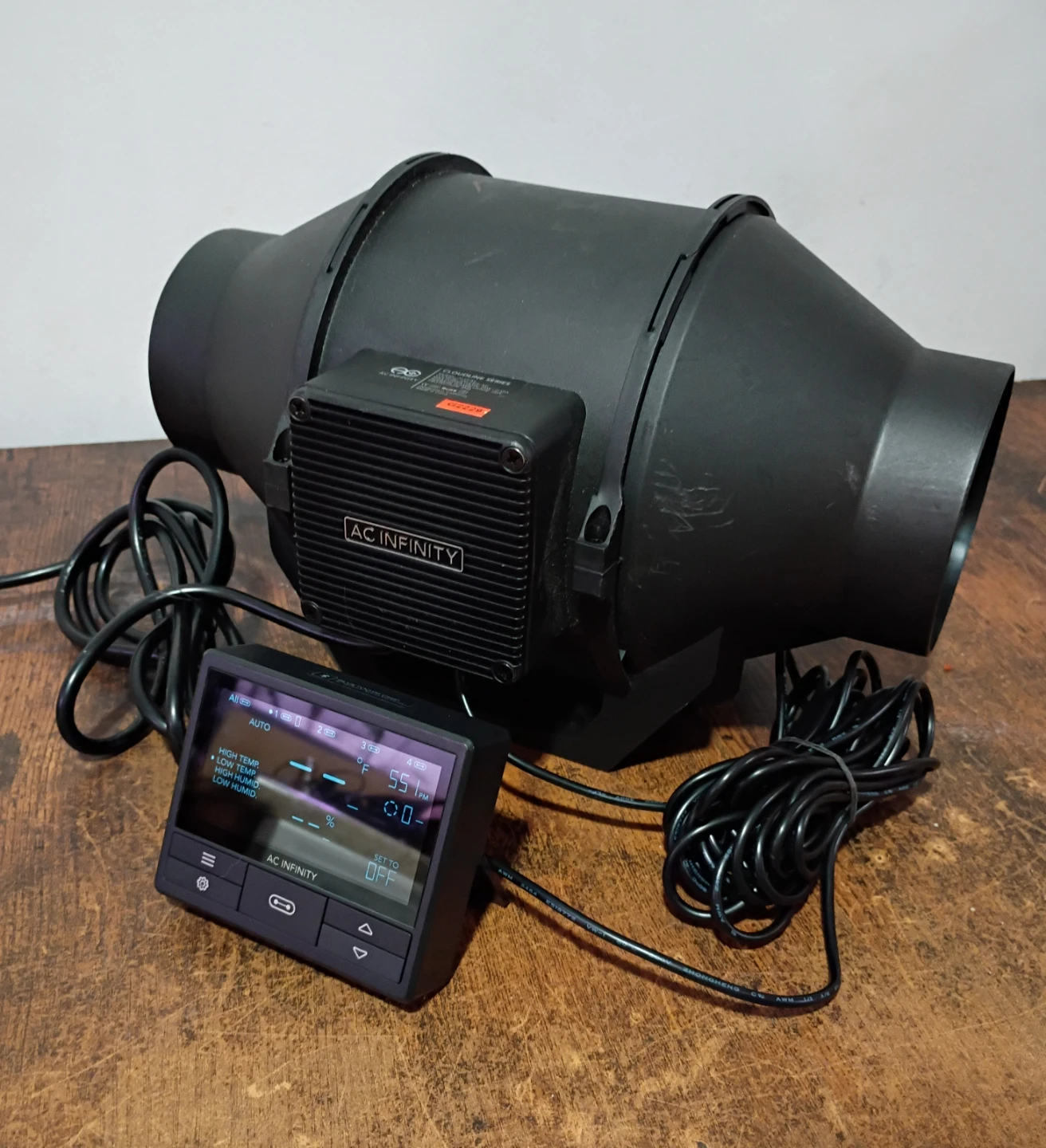 Acinfinity Bluetooth Controller 69 Pro & Cloudline A4 inline Fan