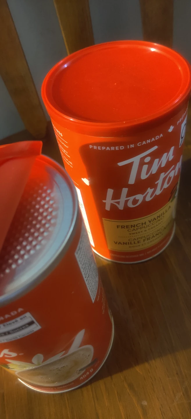 Tim Hortons French Vanilla Cappuccino Beverage Mix (2 x 454g) - photo 5
