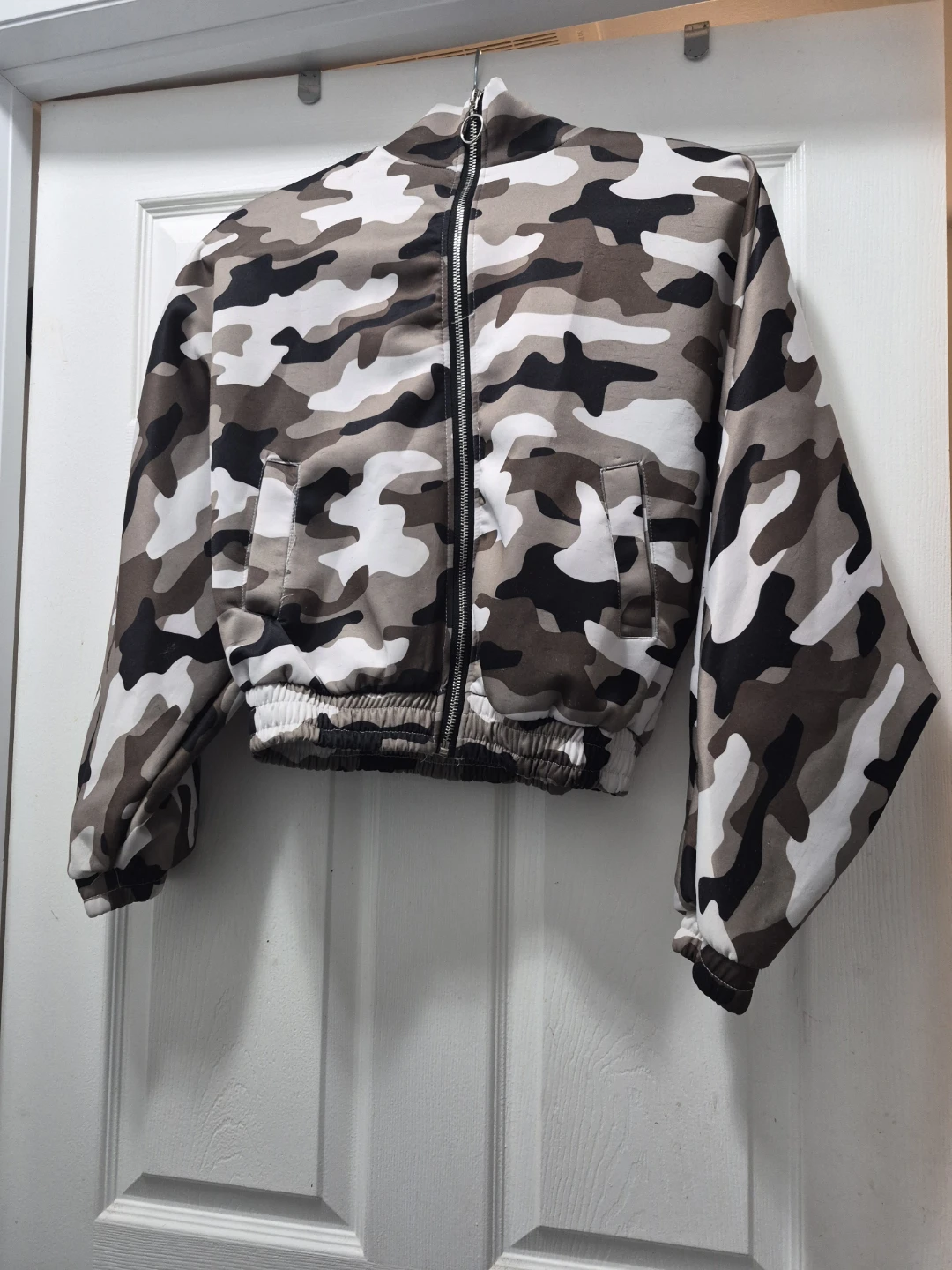 Camouflage Bomber Jacket