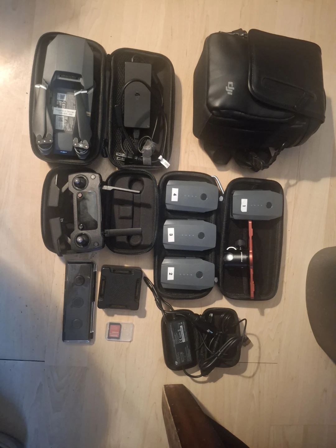 DJI Mavic Pro Drone with Accessories and Carrying Case