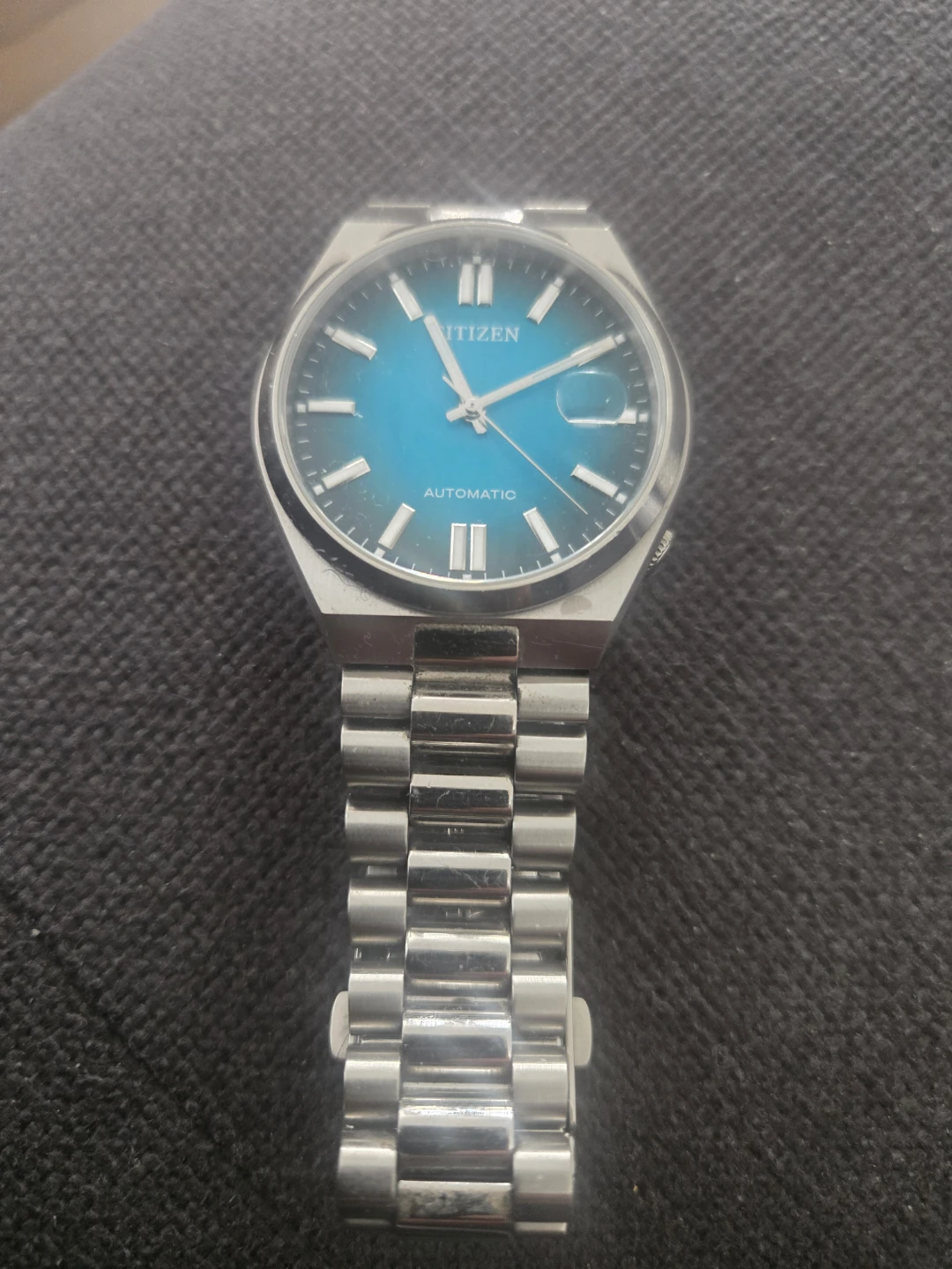 Citizen Automatic Watch with Blue Dial