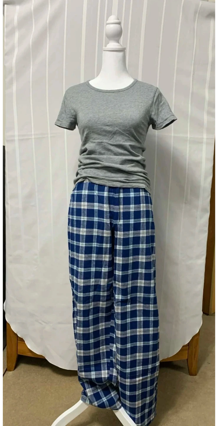 Denver Hayes Blue Plaid Pajama Pants - M/M