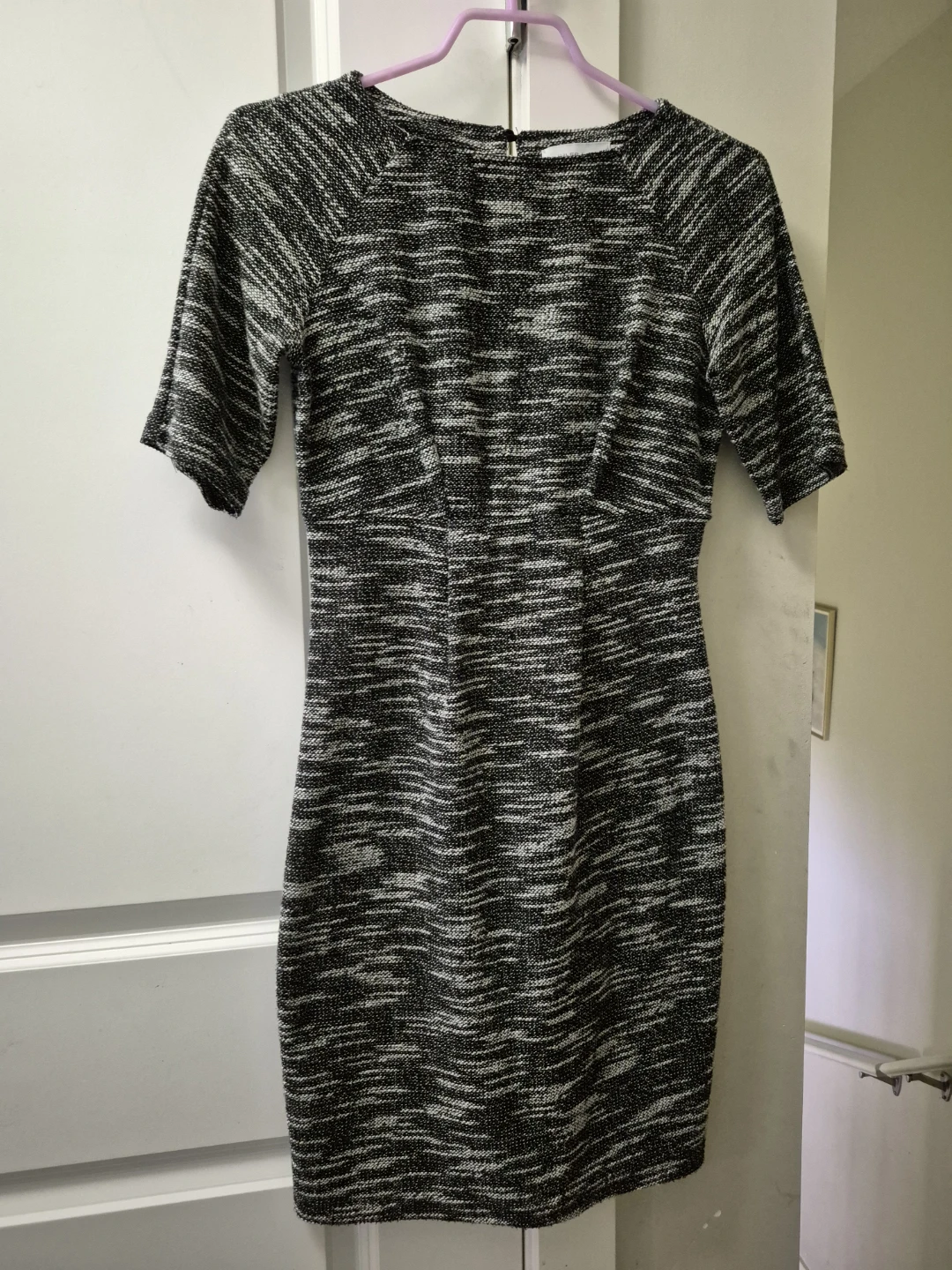 Jules & Jim Black and White Knit Dress Size S/P