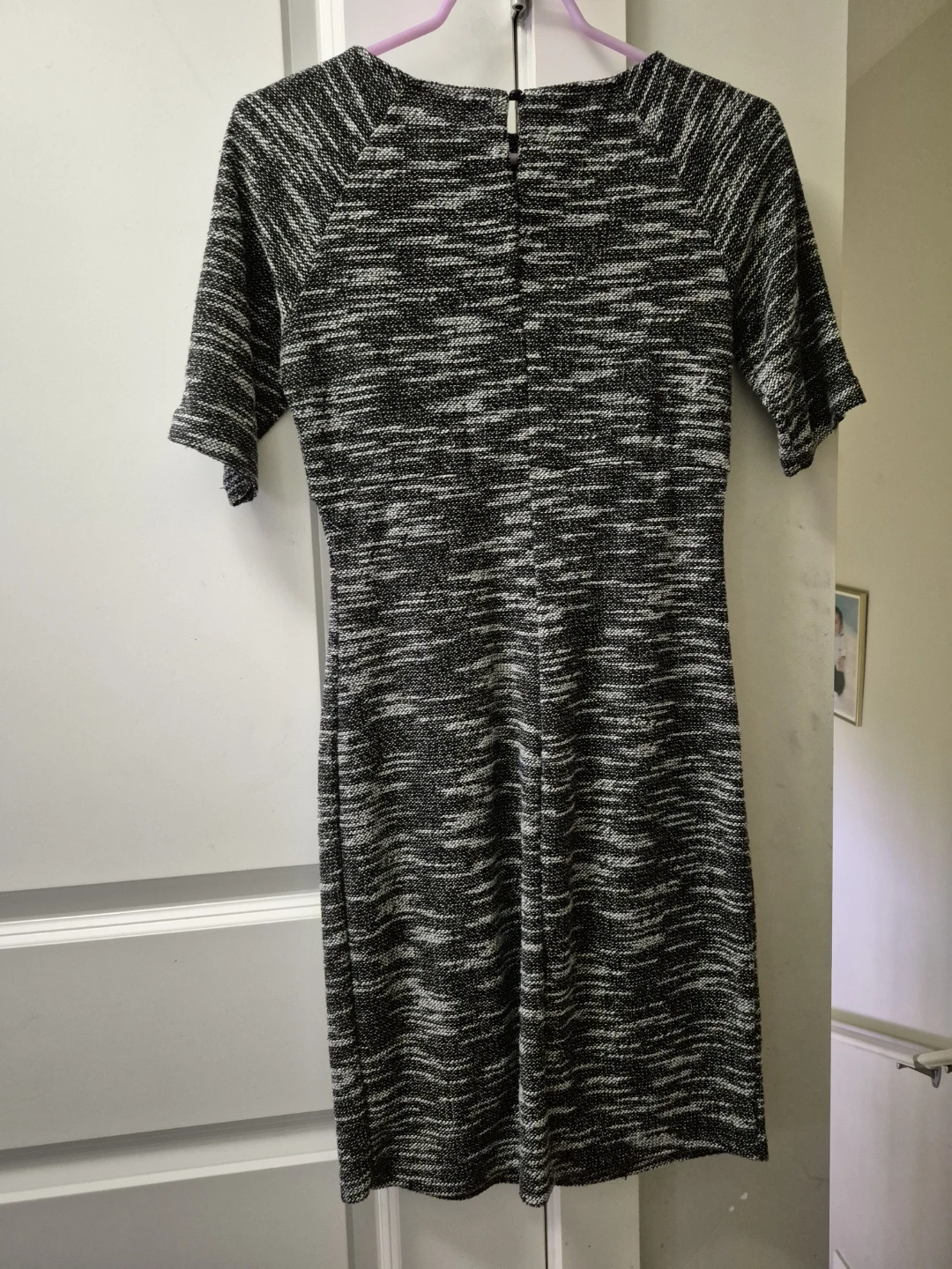 Jules & Jim Black and White Knit Dress Size S/P - photo 2