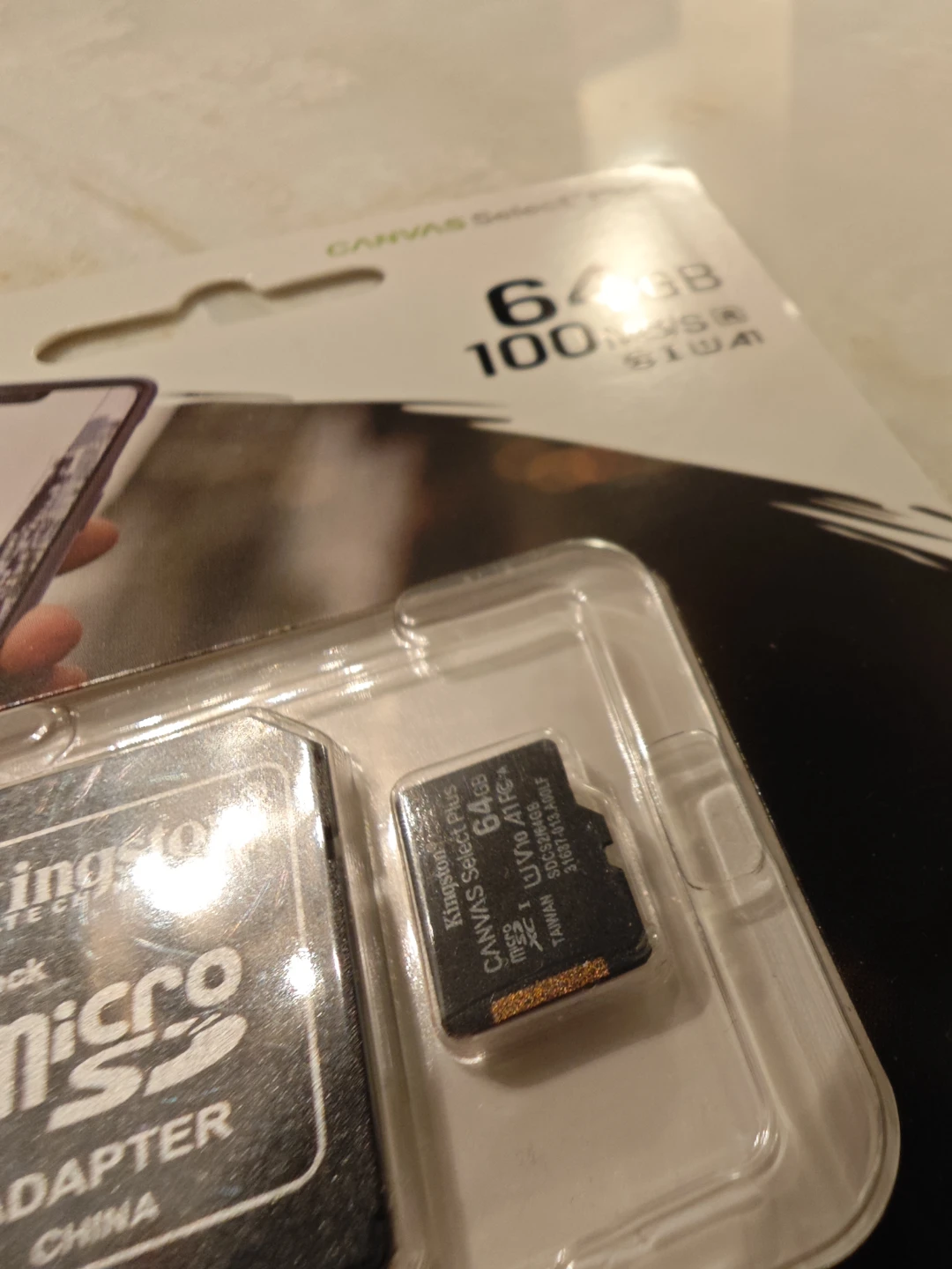Kingston 64GB MicroSD Card with Adapter - BRAND NEW - photo 3