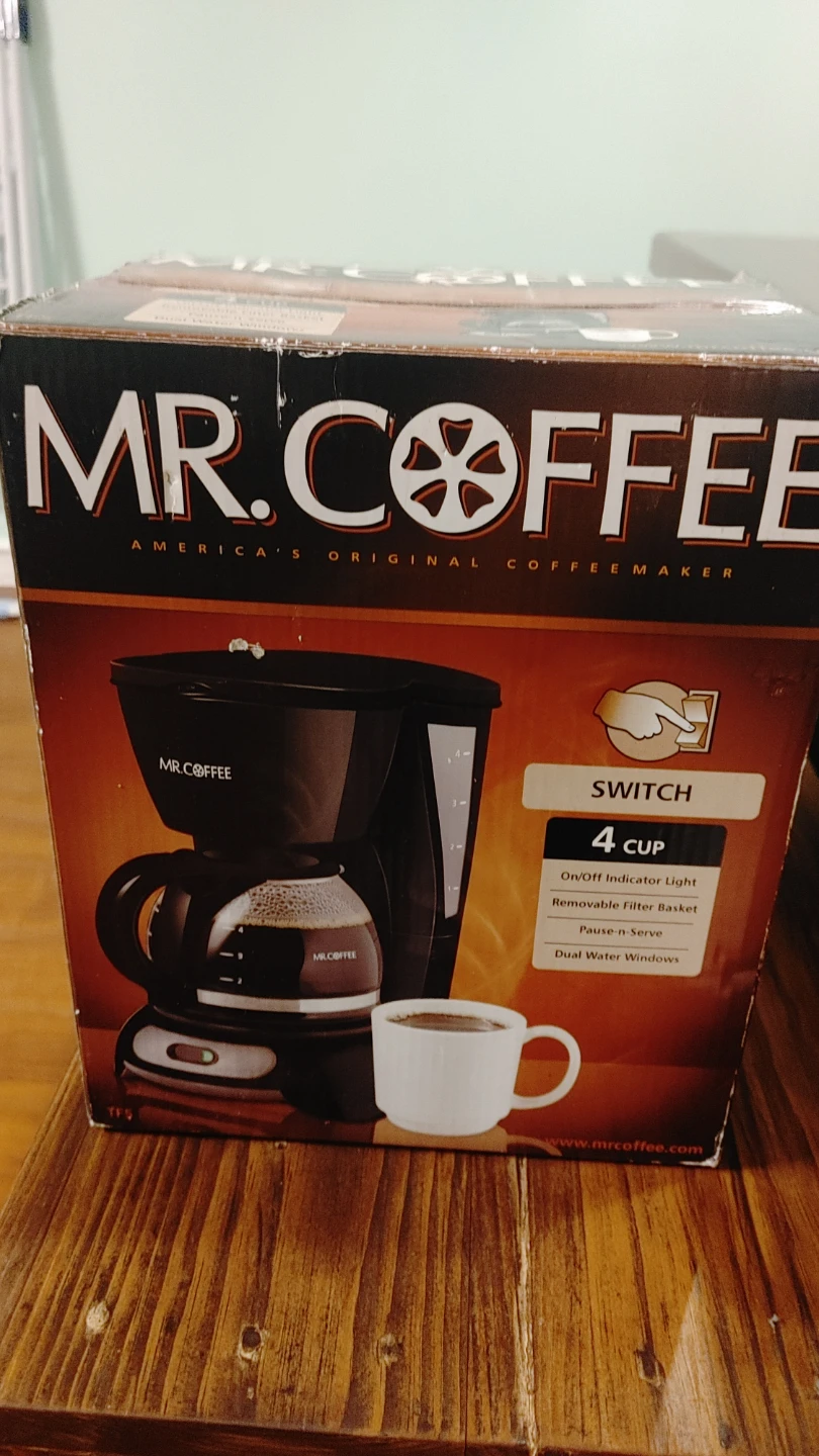 Mr. Coffee 4-Cup Switch Coffee Maker