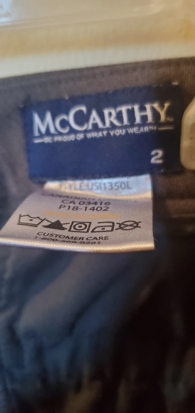 McCarthy Women's Grey Pants - Size 2 - photo 2