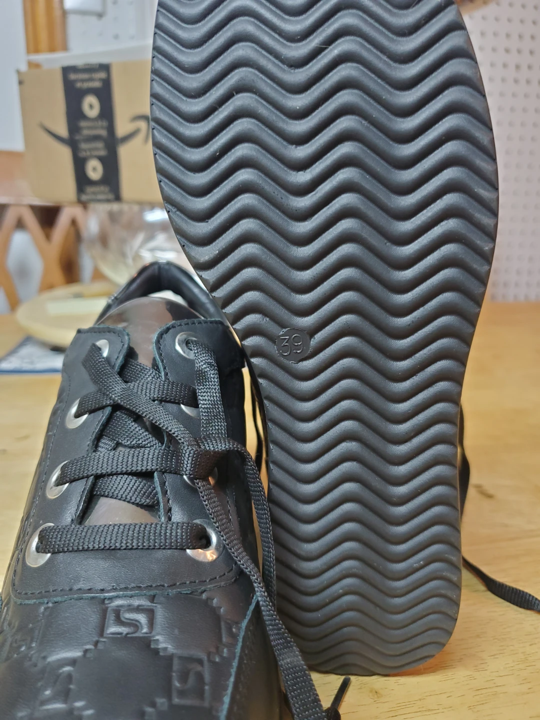 Seaside Woman Black Wedge Sneakers - photo 2