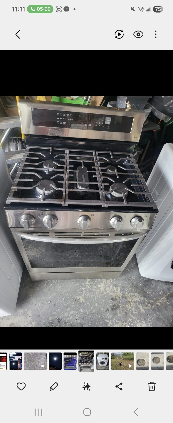 LG Gas Range
