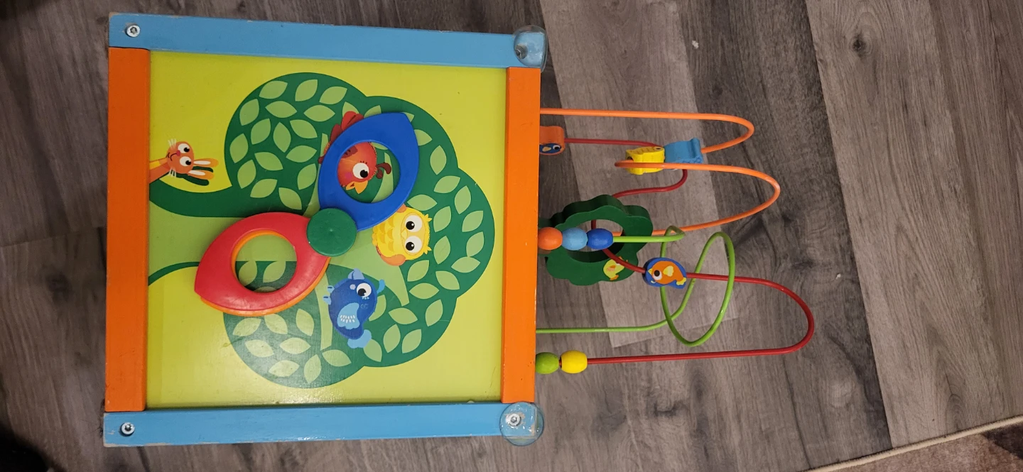 Wooden Activity Cube Toy - photo 4