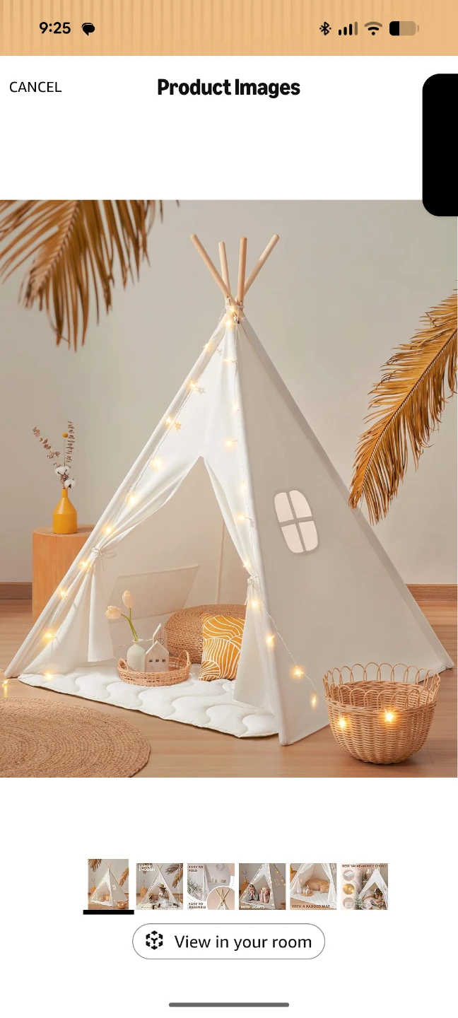 Kids Teepee Tent