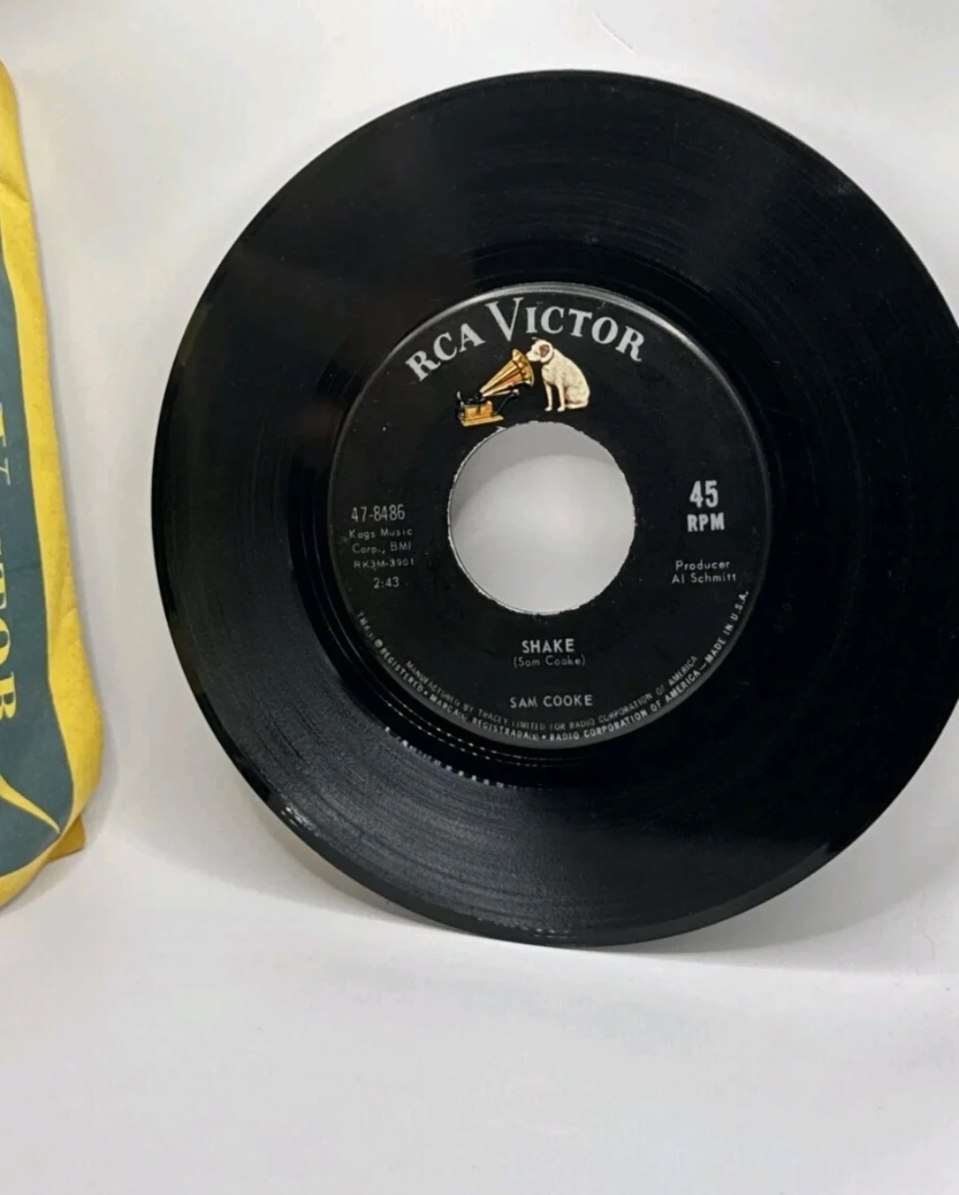 Sam Cooke A Change Is Gonna Come 1964 RCA Victor 45 RPM LP - photo 2