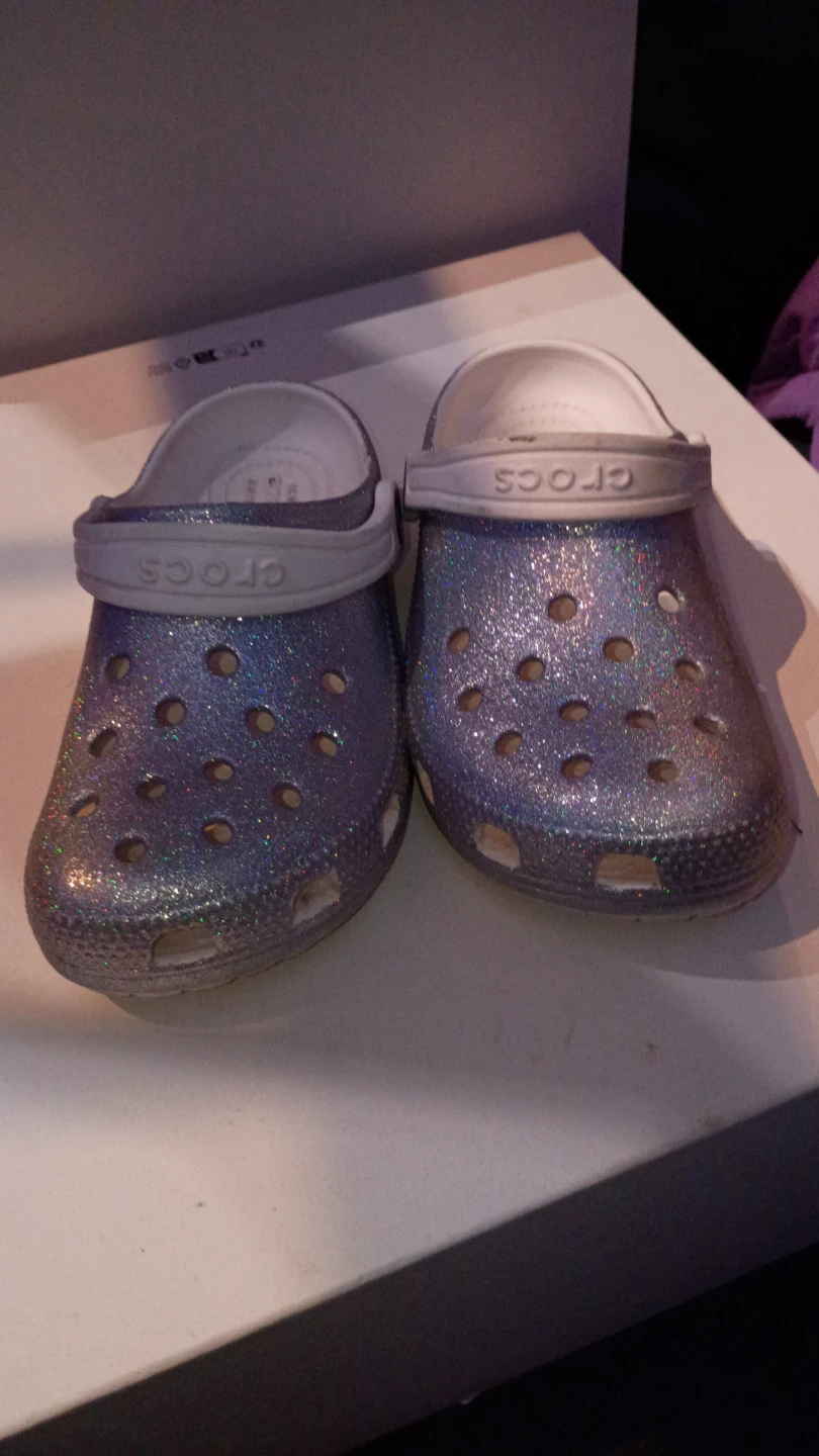 Glitter Crocs - Size Youth 1 - photo 2