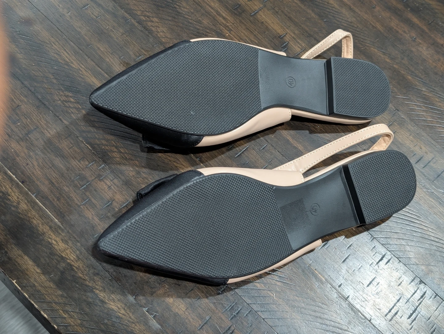 Women's Ballet Flats with Bow - photo 4
