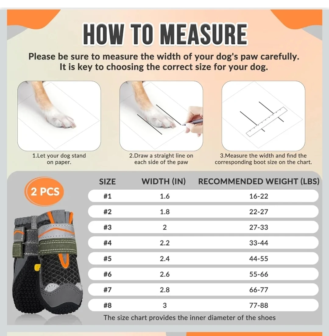 Small Dog Boots 4pcs as a set, Size #1 - photo 5