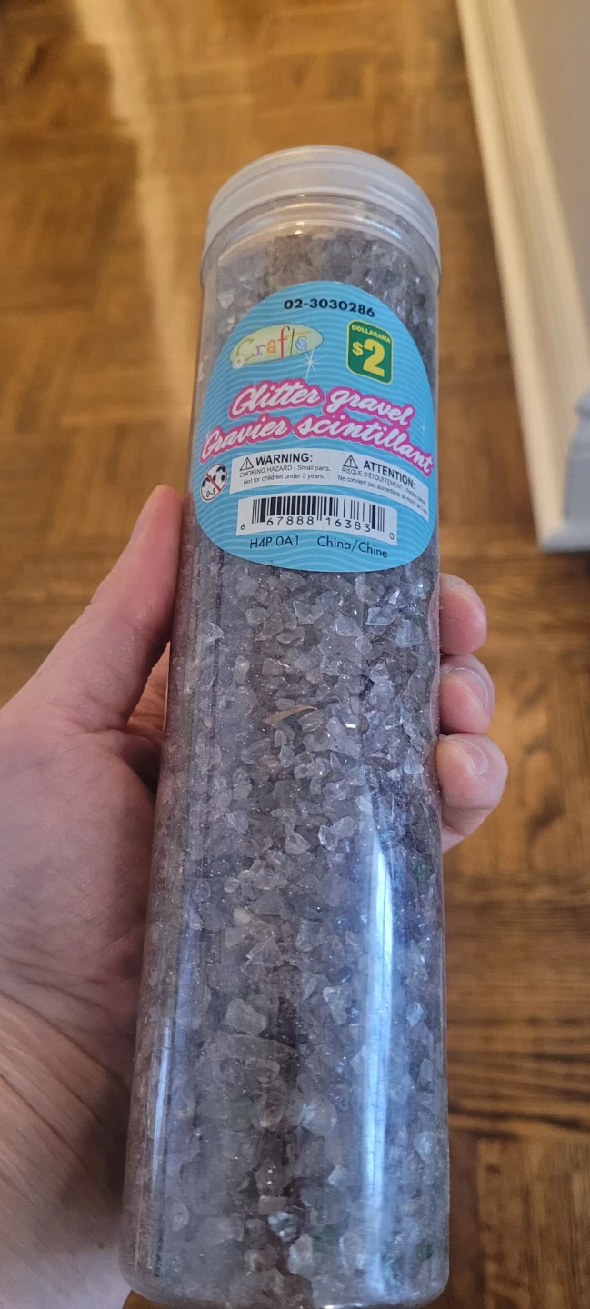 New Craft's Choice Glitter Gravel - photo 3