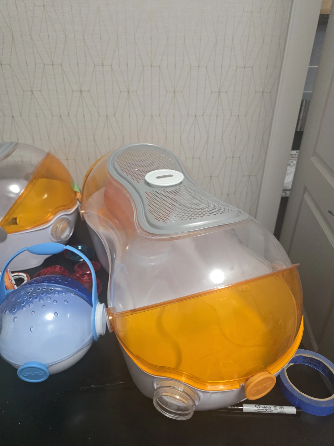 Hamster Cage Habitat Set with Tubes and Accessories - photo 2