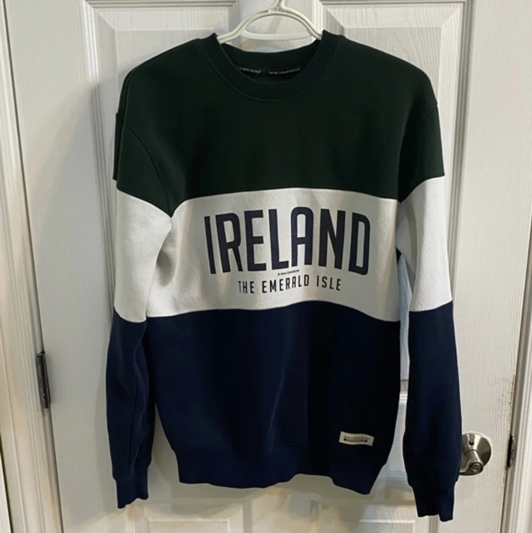 Irish Connexxion Ireland Colorblock Crewneck Sweatshirt