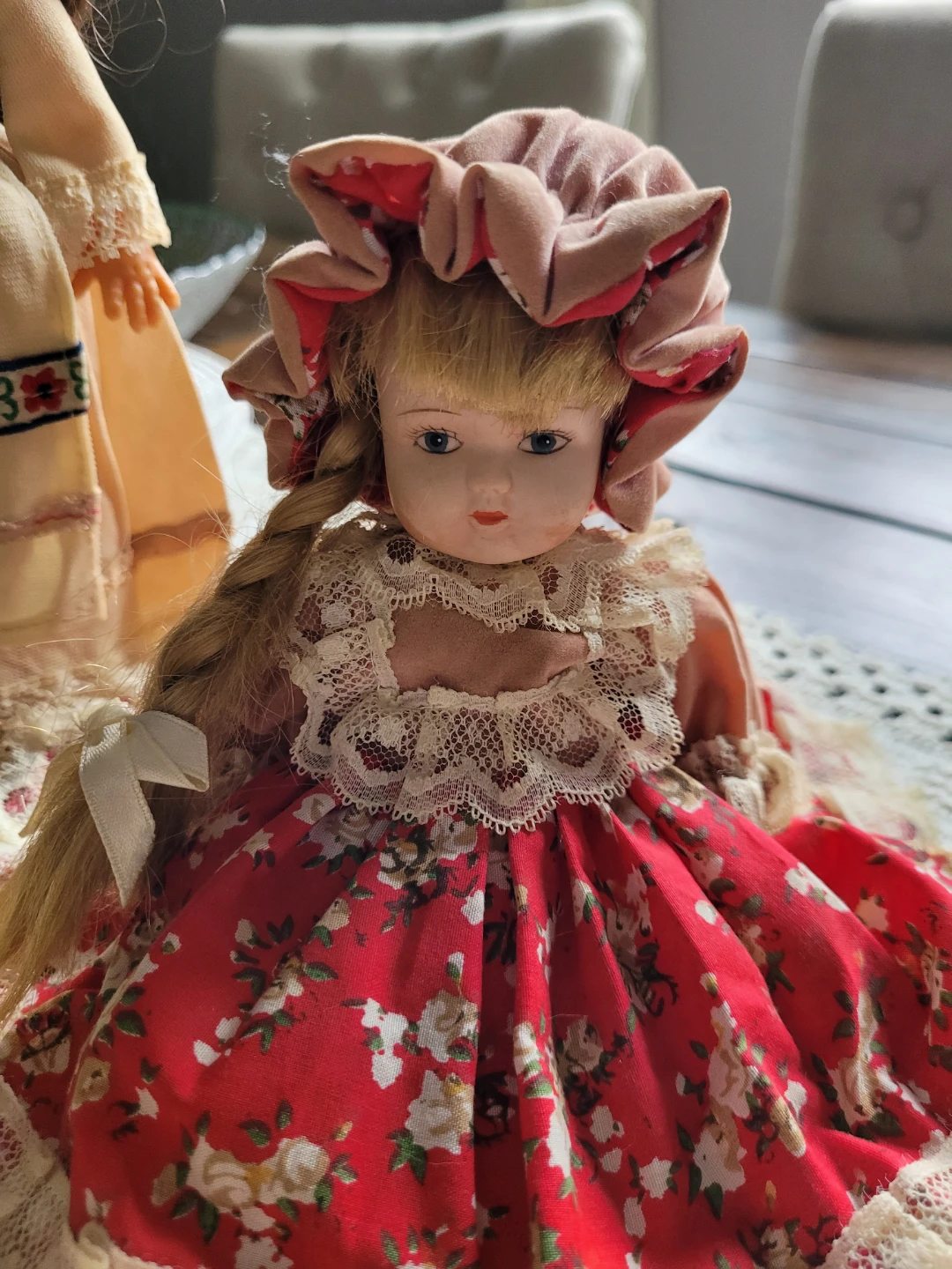 Vintage Doll Bundle – Cottagecore / Decorative (3 pcs) - photo 2