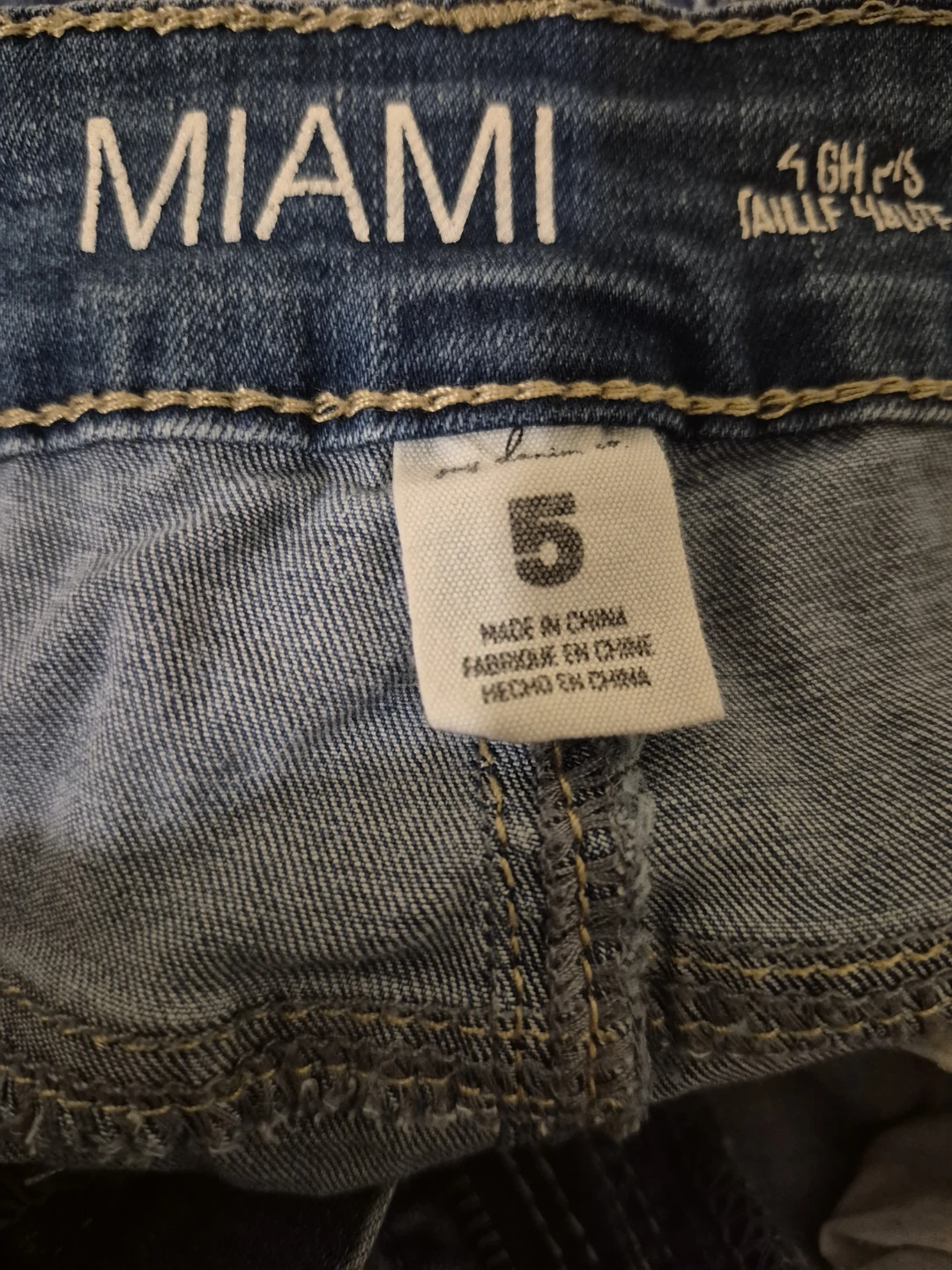 Miami Denim Shorts Size 5 - photo 3