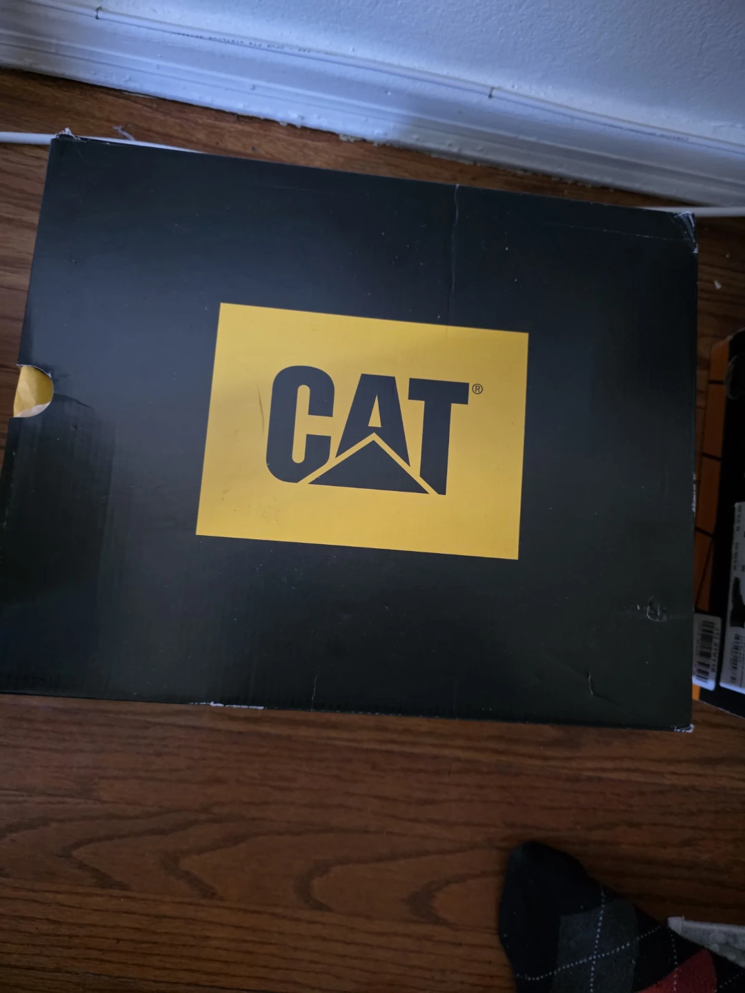 Caterpillar Black Work Boots - Size 10 - photo 2