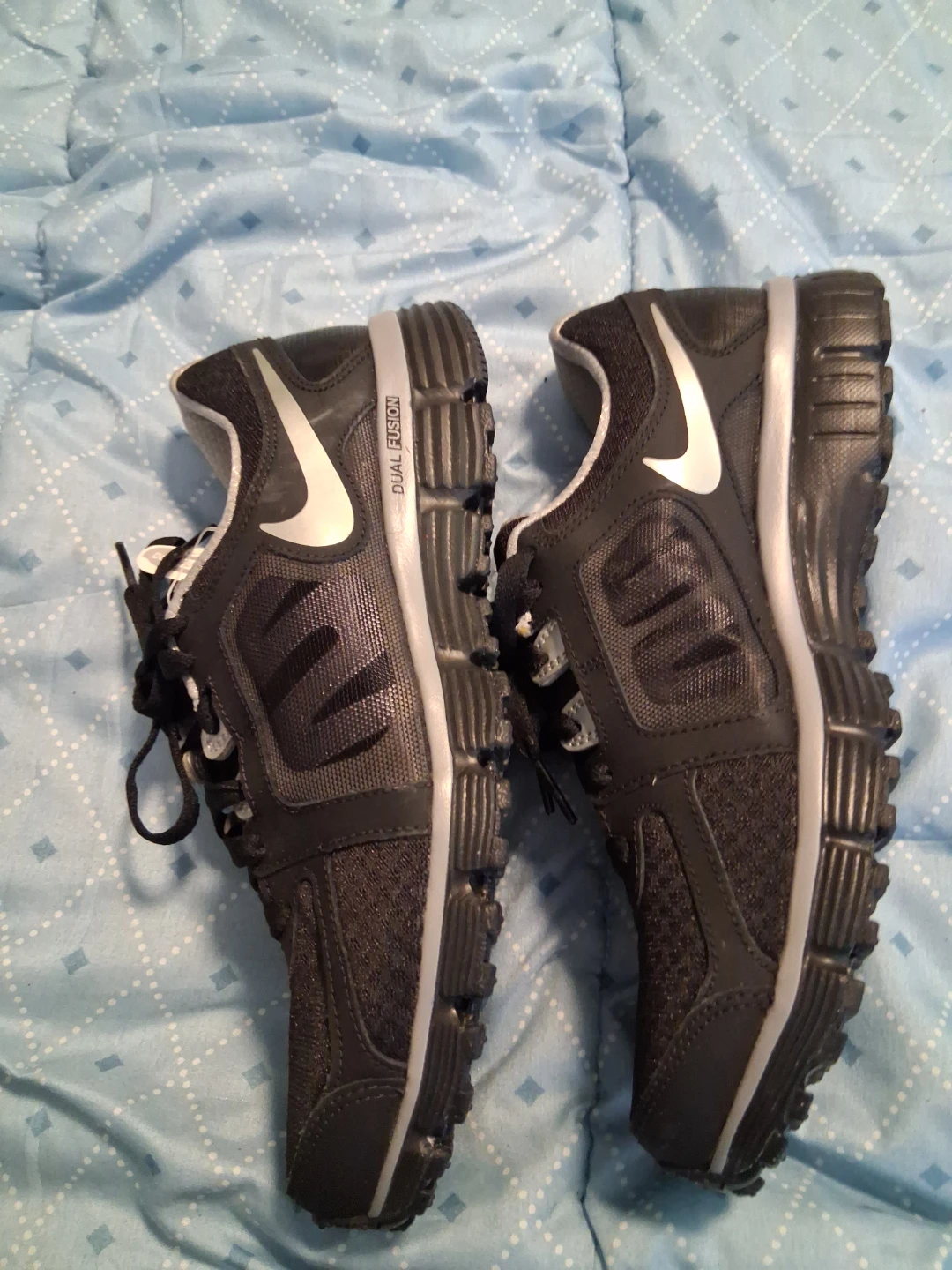 Nike Dual Fusion Running Shoes & Fila Memory Foam Flip Flops - photo 4