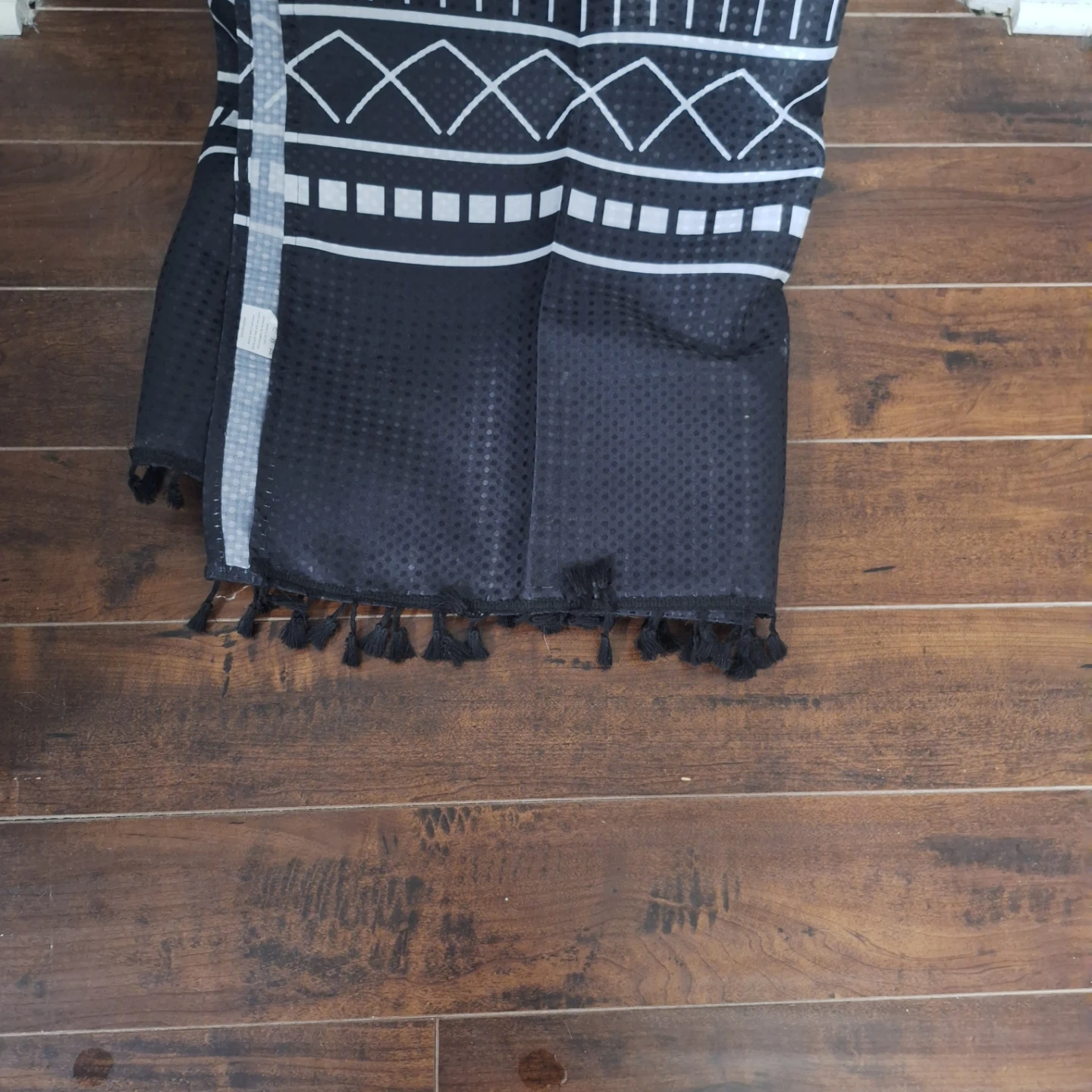 Boho Shower Curtain with Tassels - photo 2