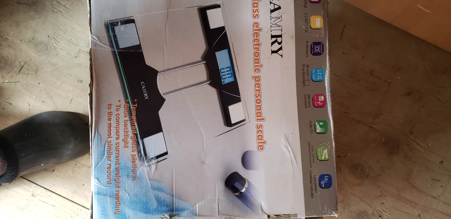 Camry Glass Electronic Personal Scale - photo 2