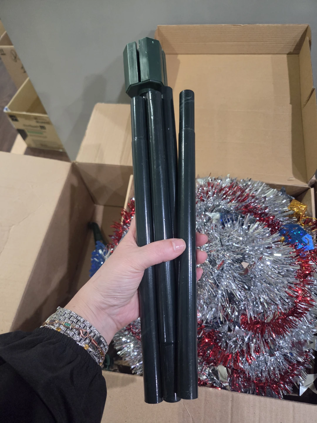 Tinsel Christmas Tree/ Santa suite and more - photo 3