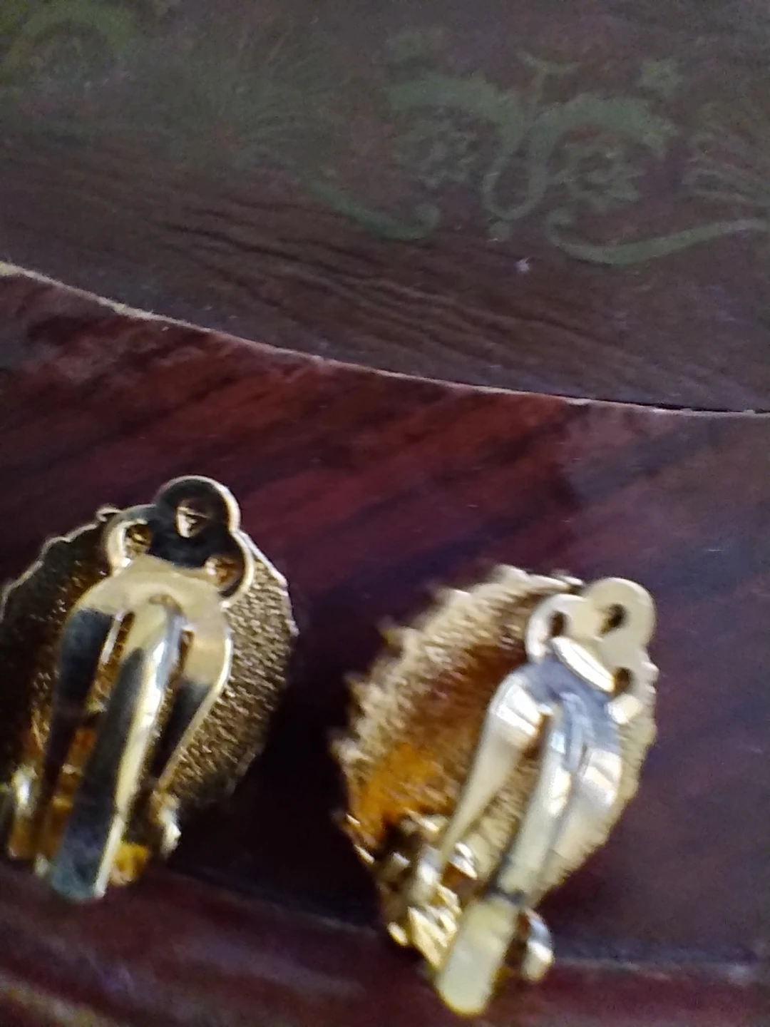 Pearl and Crystal Clip-On Earrings - photo 3