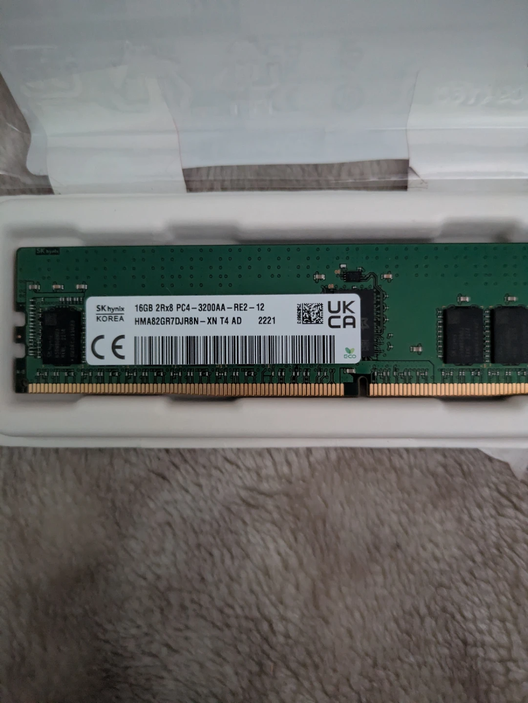 16GB DDR4 ECC Registered Server RAM – PC4-3200 – - photo 2