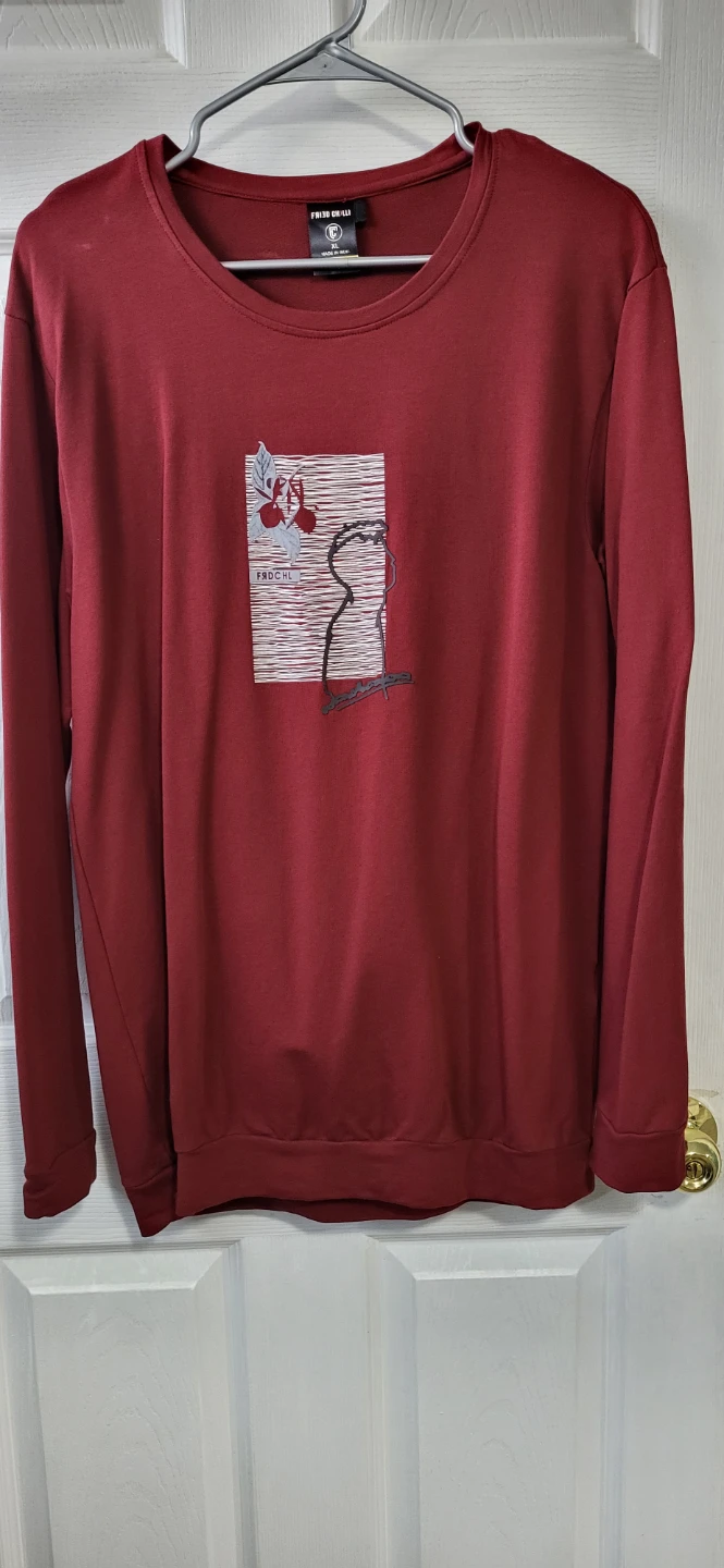 Men's New Graphic Long Sleeve T-Shirt - photo 2