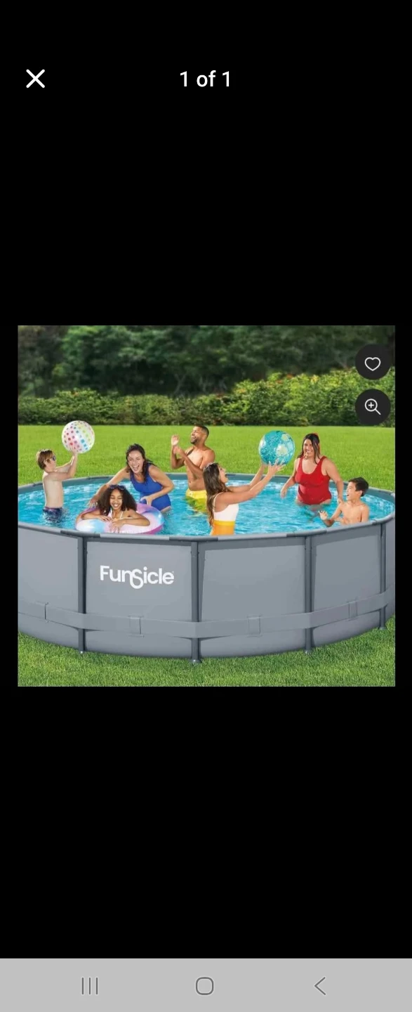 Funsicle Above Ground Swimming Pool