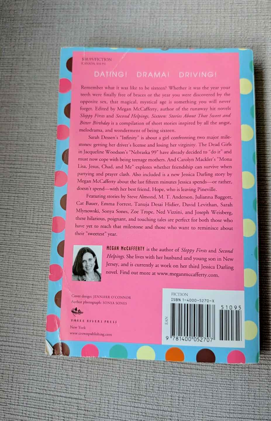 Sixteen: Stories About That Sweet and Bitter Birthday Book - photo 2