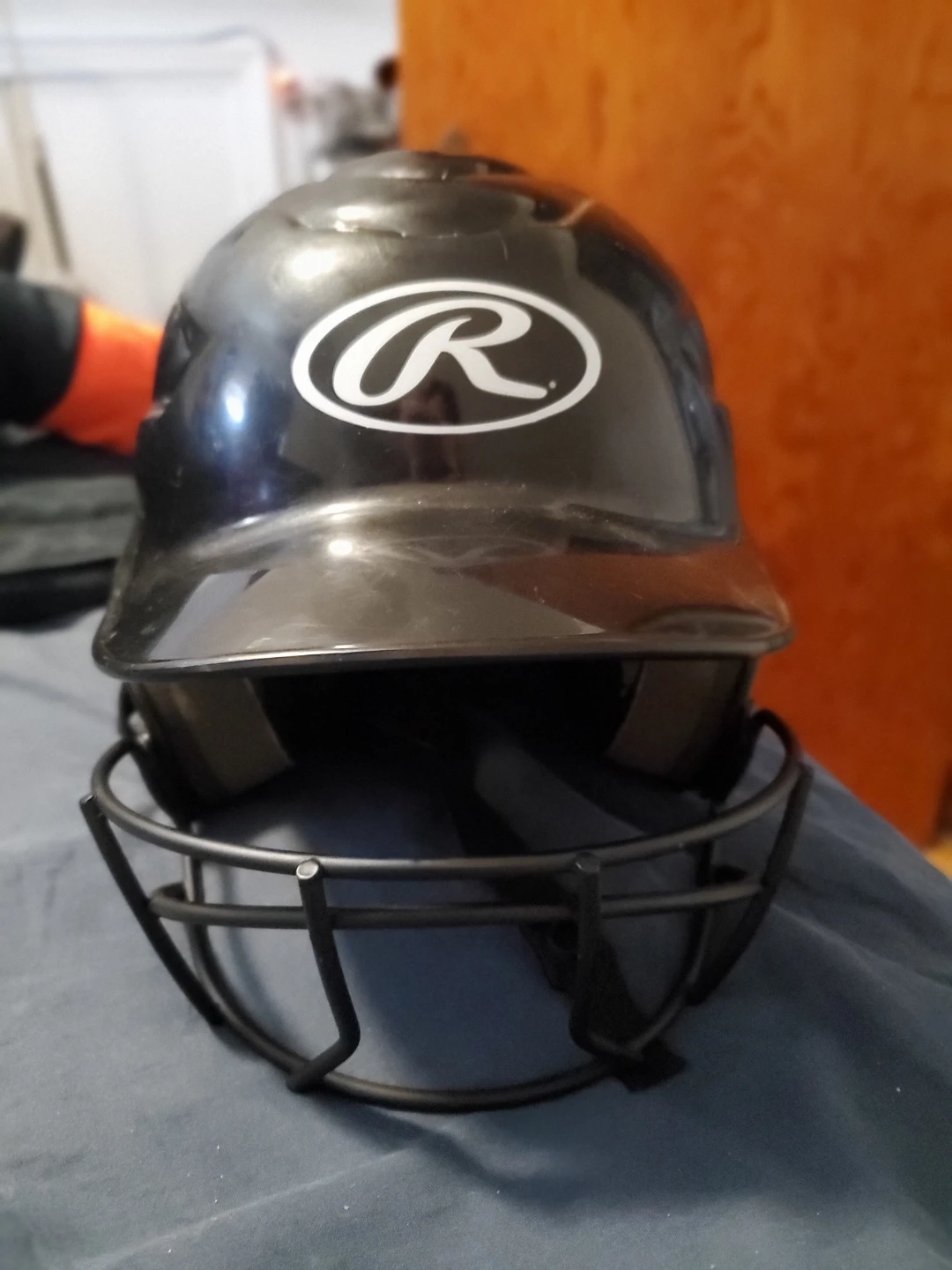 Rawlings Black Baseball Batting Helmet