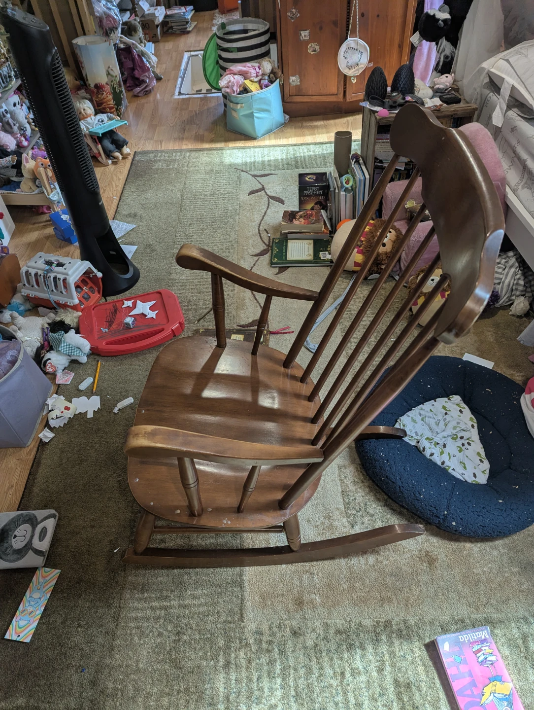 Wooden Rocking Chair - photo 3