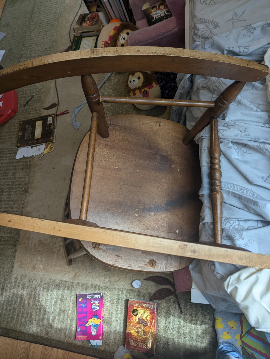 Wooden Rocking Chair - photo 5