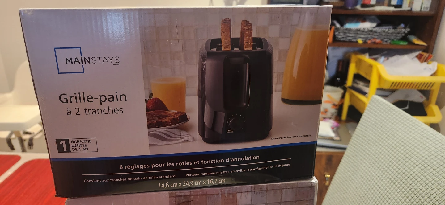 Mainstays 2-Slice Toaster
