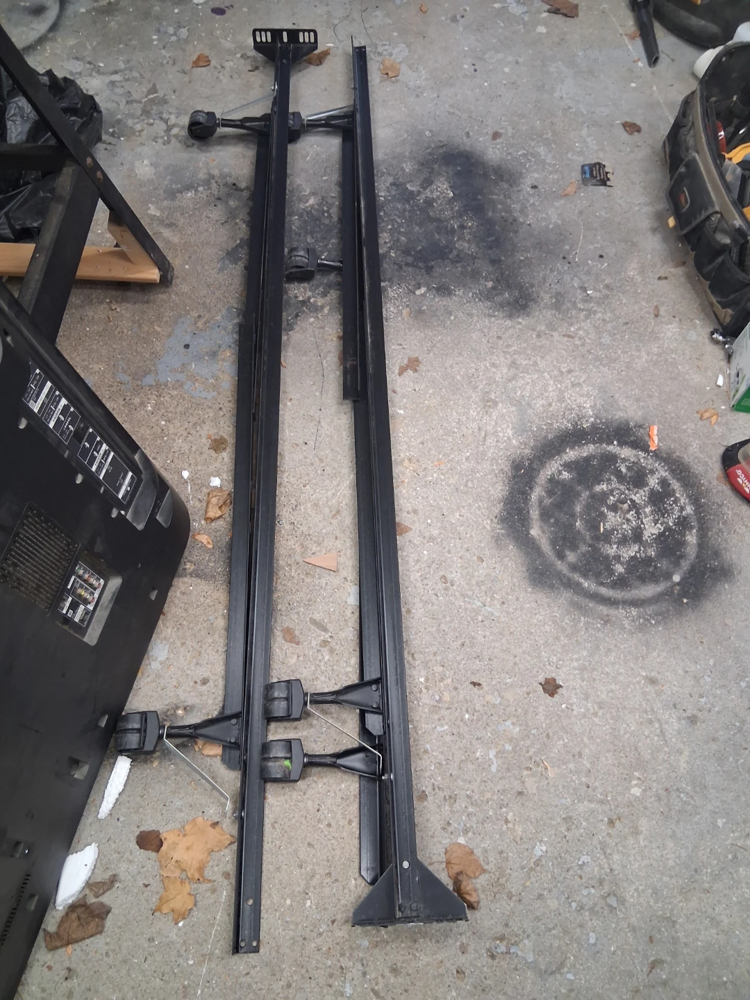 Black Metal Bed Frame - photo 2