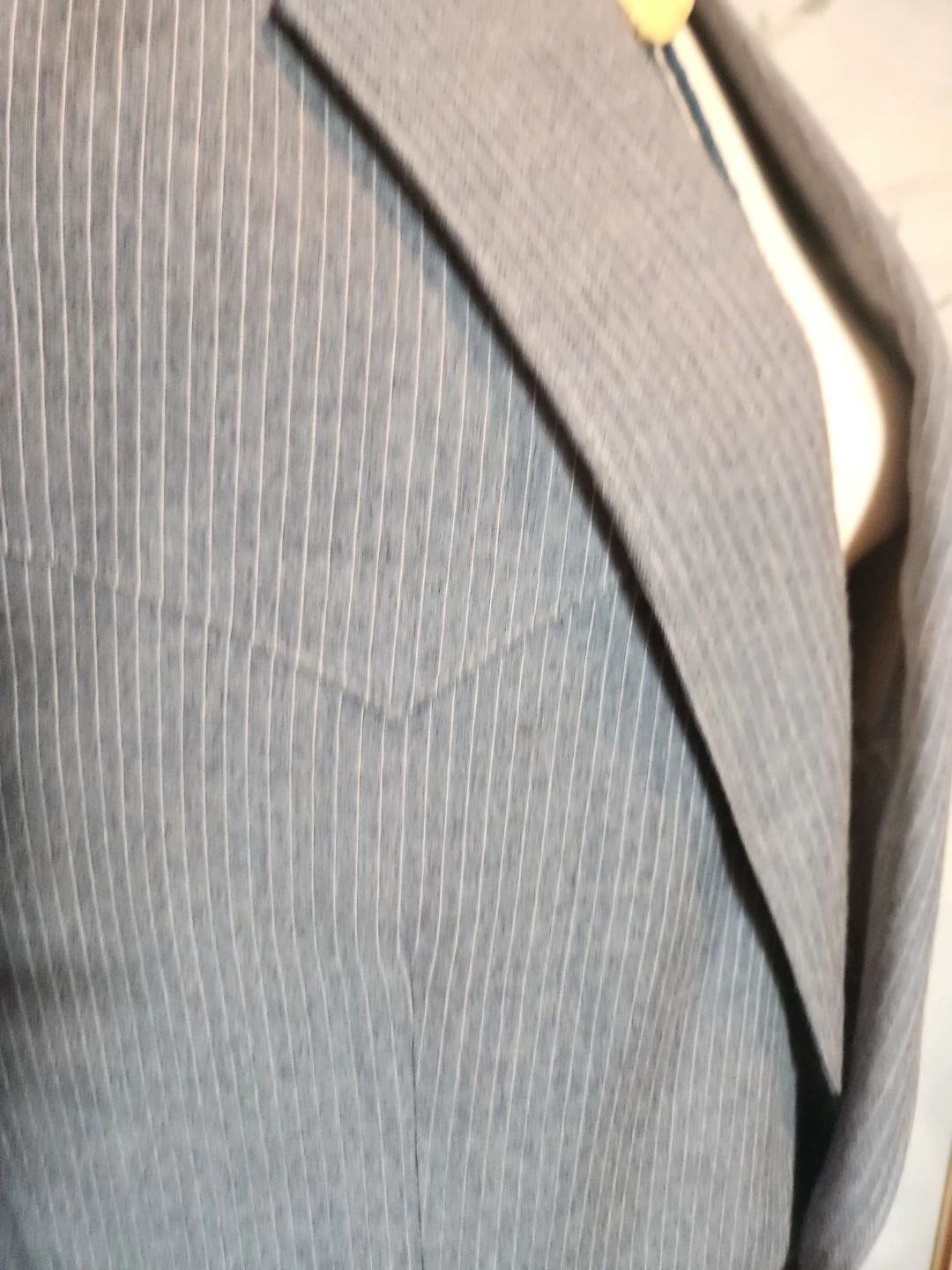 Men's Country &western blue/grey suit jacket - photo 4