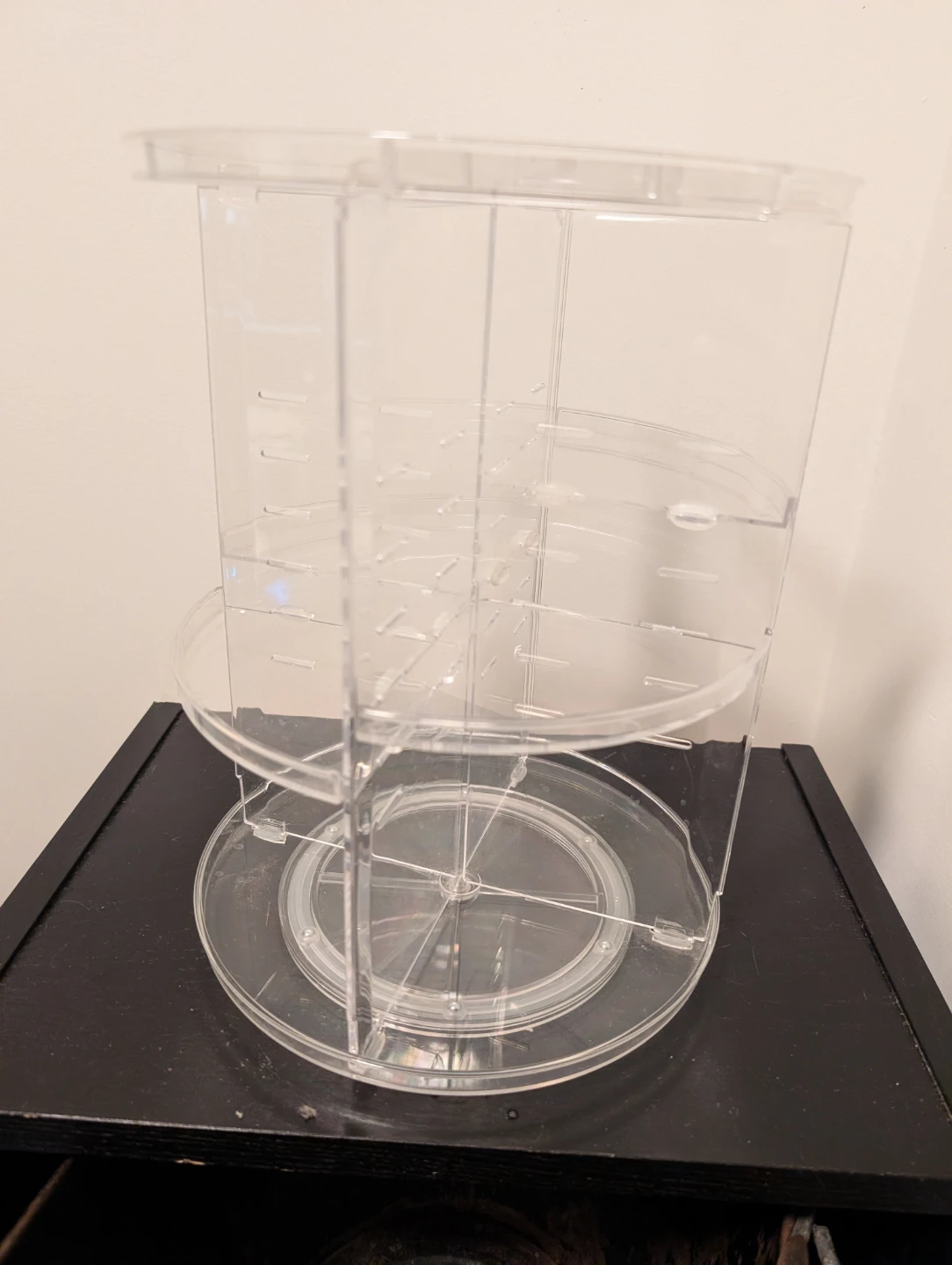 Clear Rotating Bathroom Organizer Carousel - photo 2
