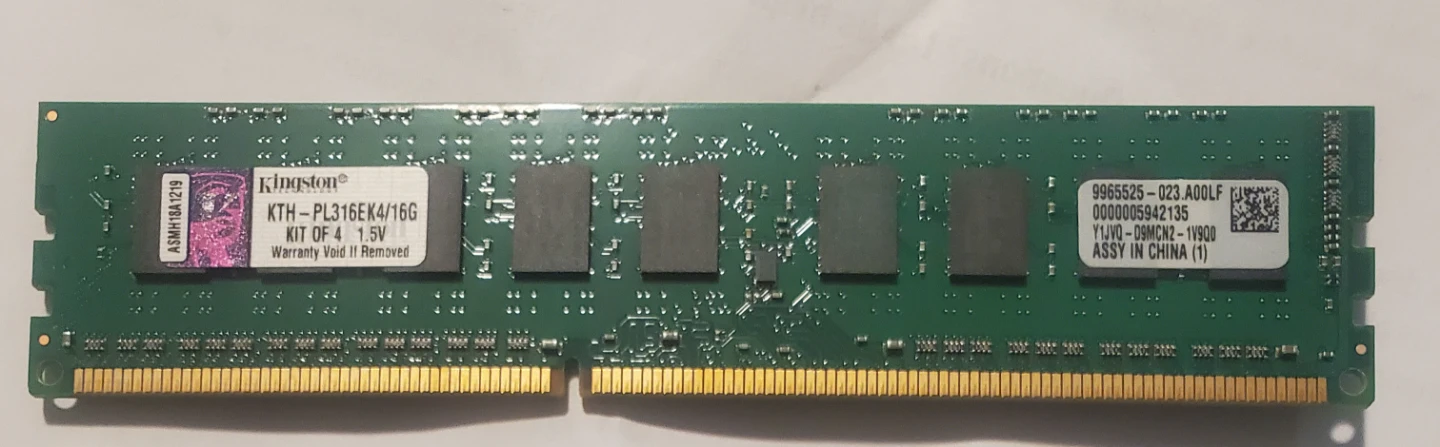 Kingston KTH-PL316EK4/16G RAM Kit