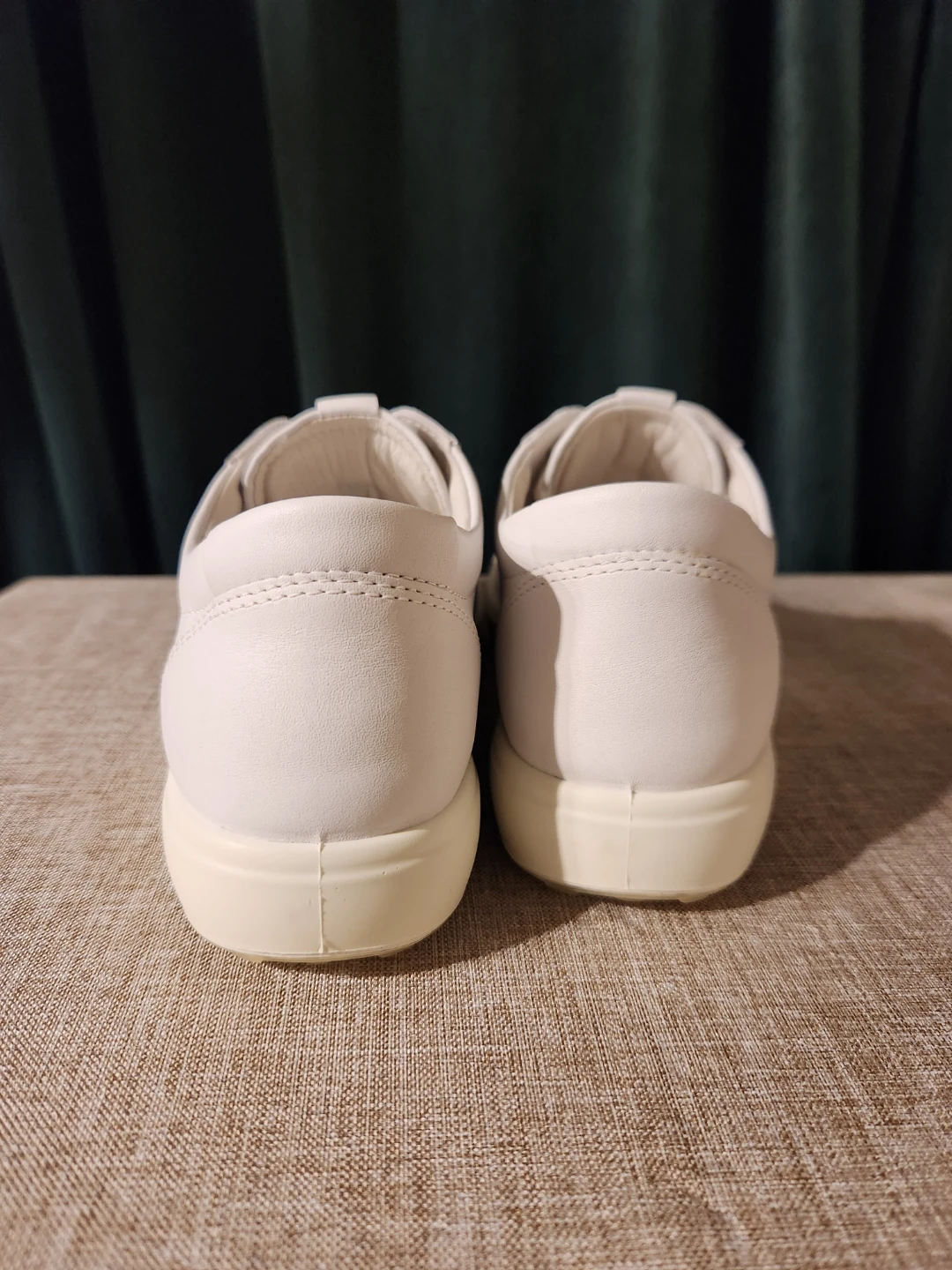 White Leather Sneakers - photo 4