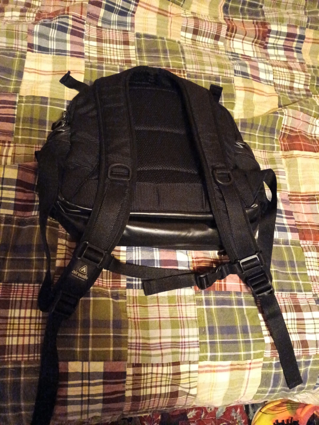 Airwalk Black mini Backpack (motorcycle bag, tactical) - photo 4