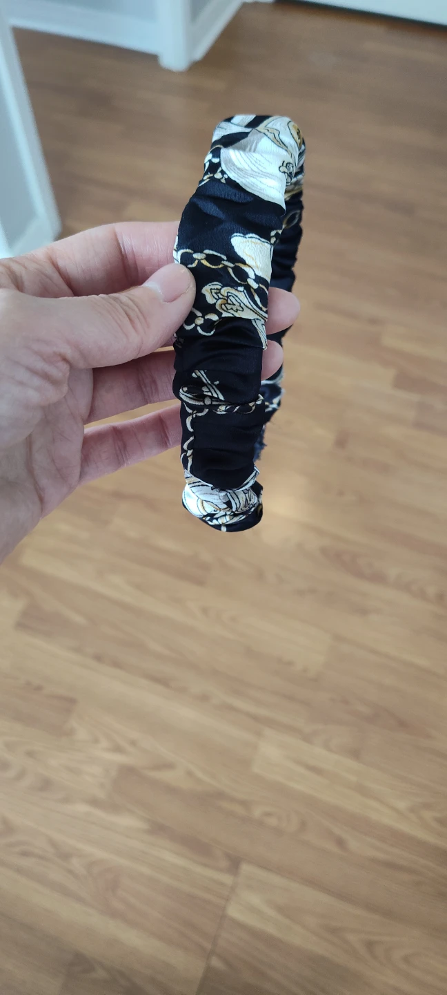 Black & White Patterned Headband - photo 2