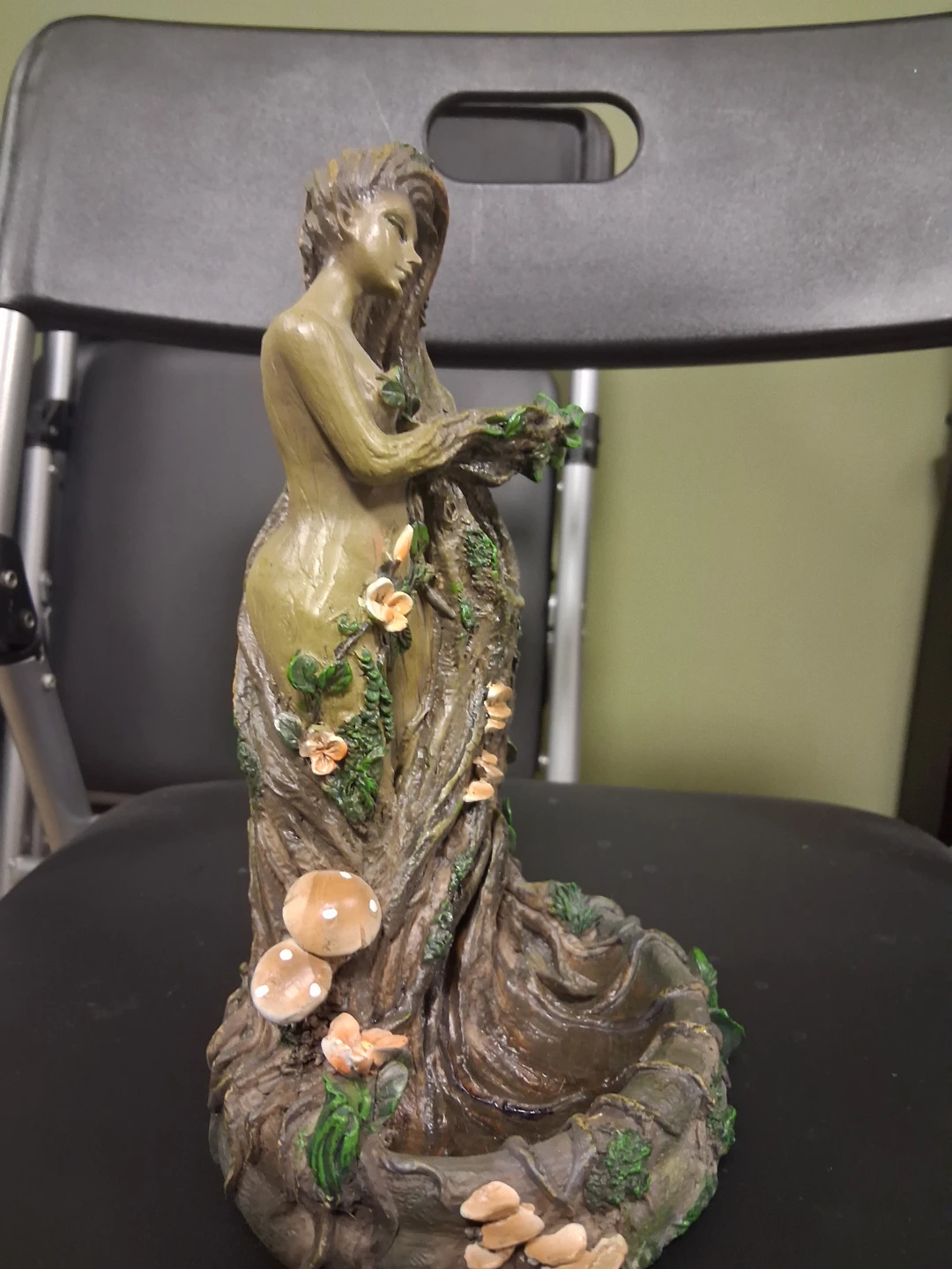 Fairy Statue with Incense Cones - photo 3