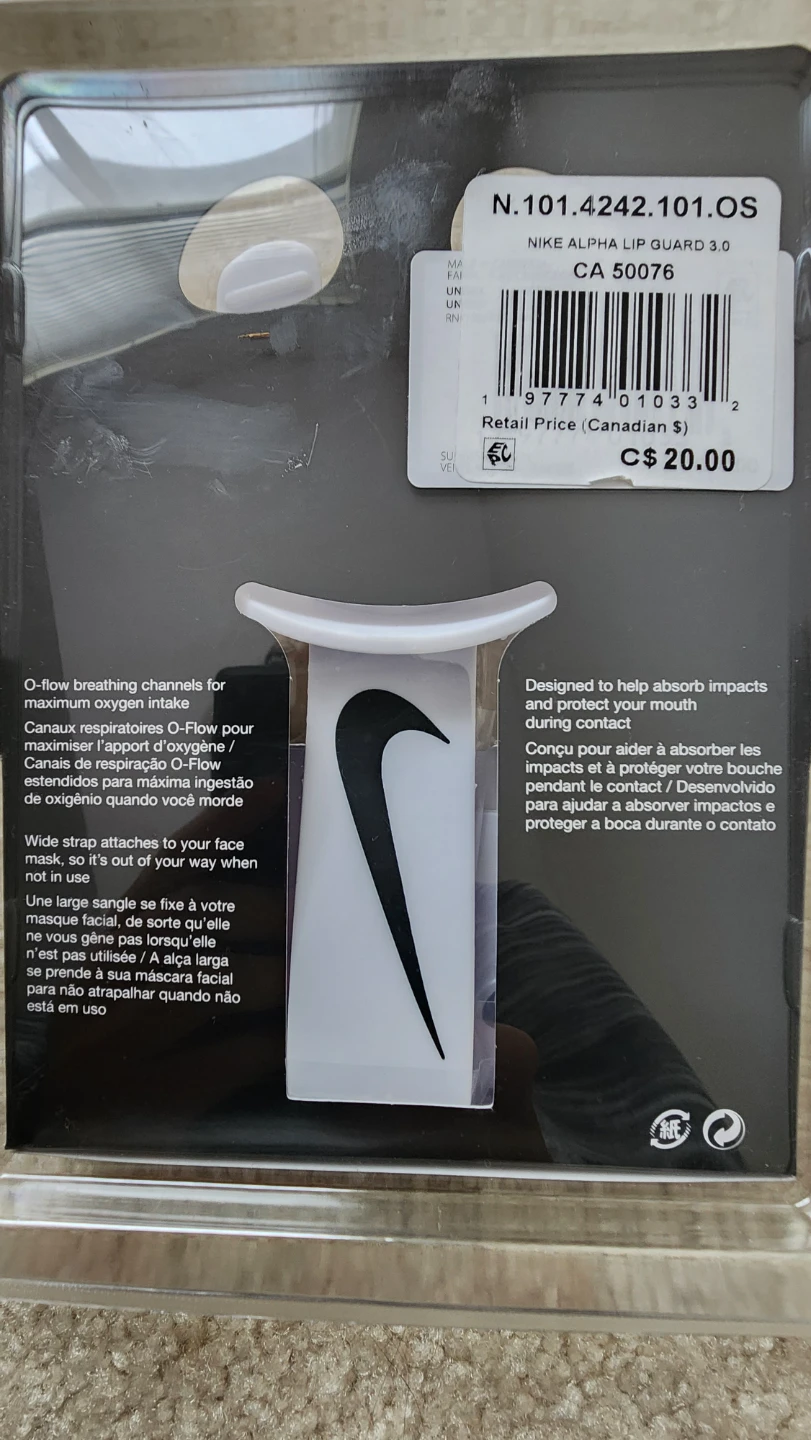 Nike Alpha One-Piece Lip Guard - photo 2