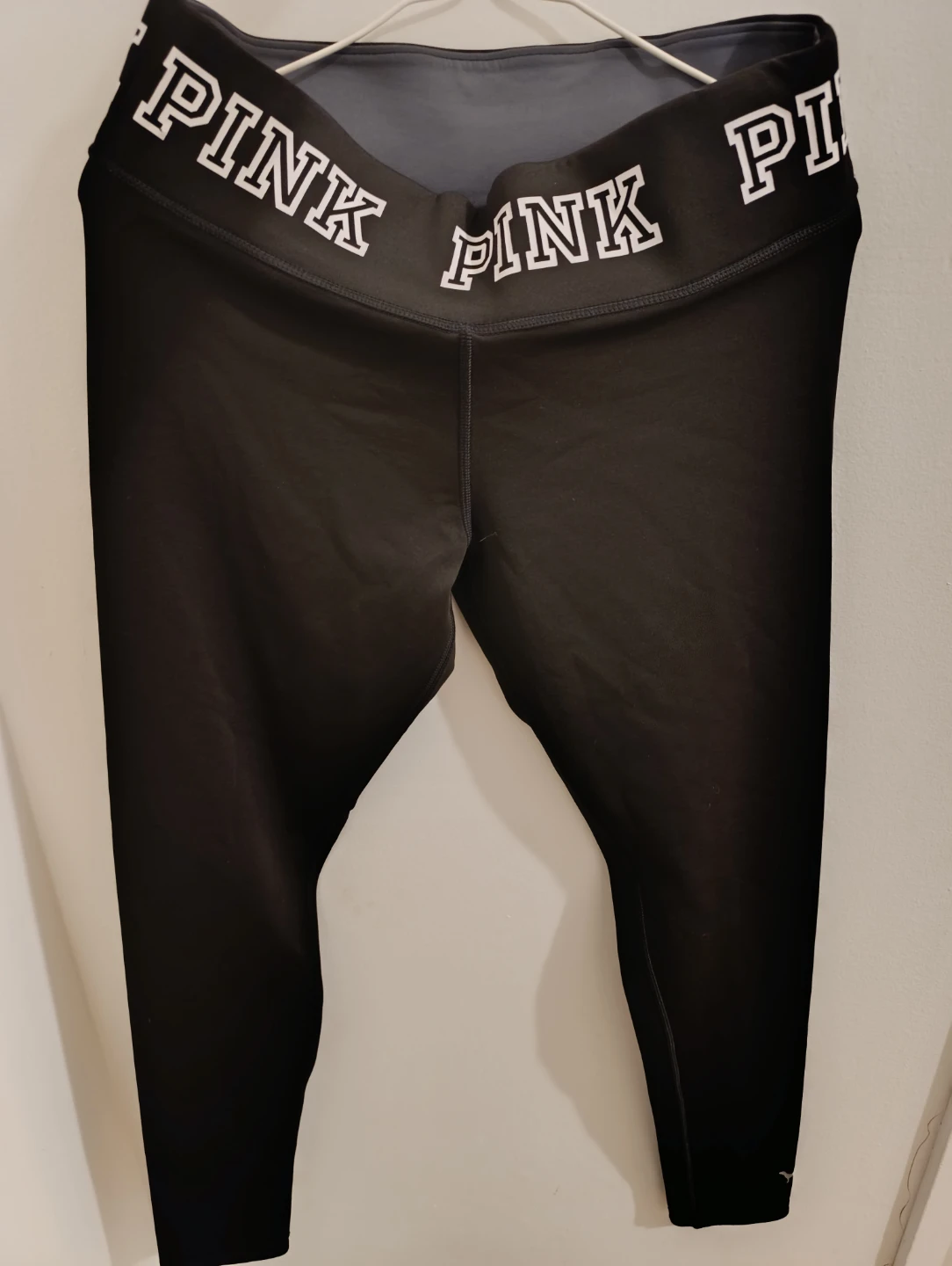 Pink Black Leggings