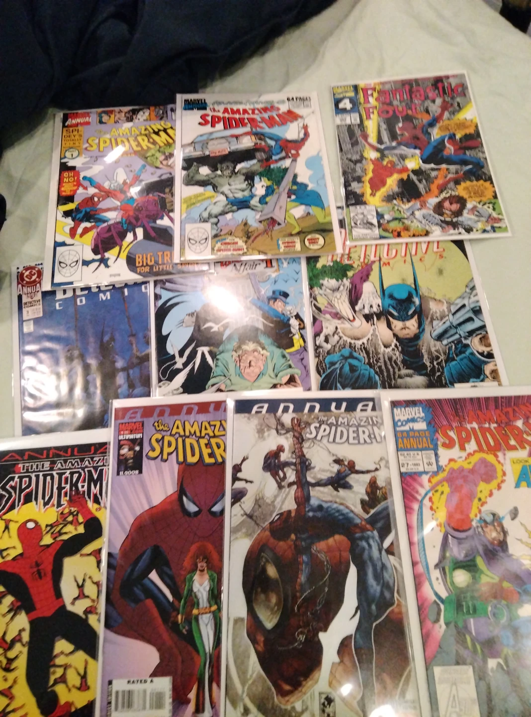 45 Assorted DC and Marvel Comic Books